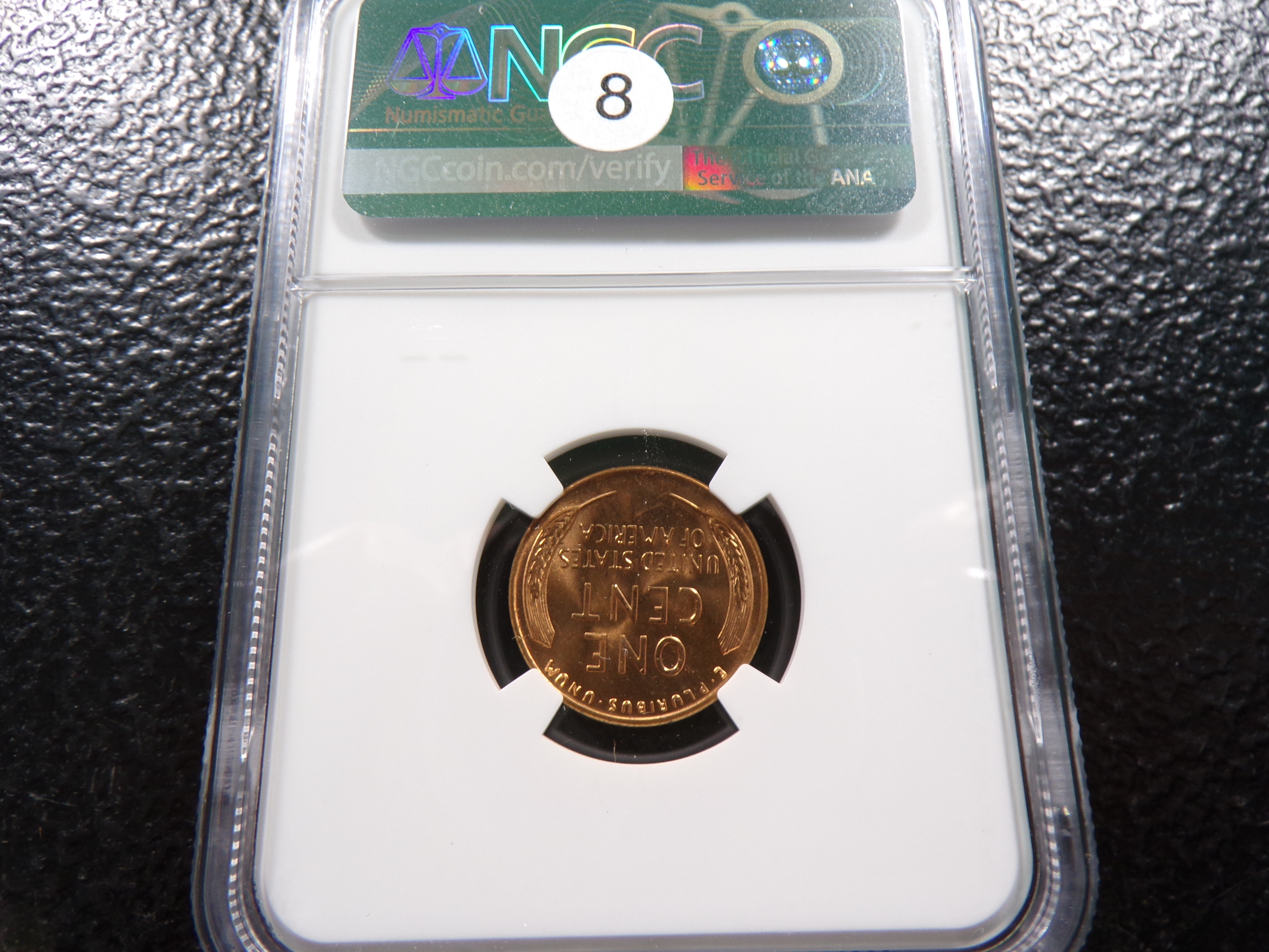1955-D NGC MS66RD LINCOLN WHEAT CENT