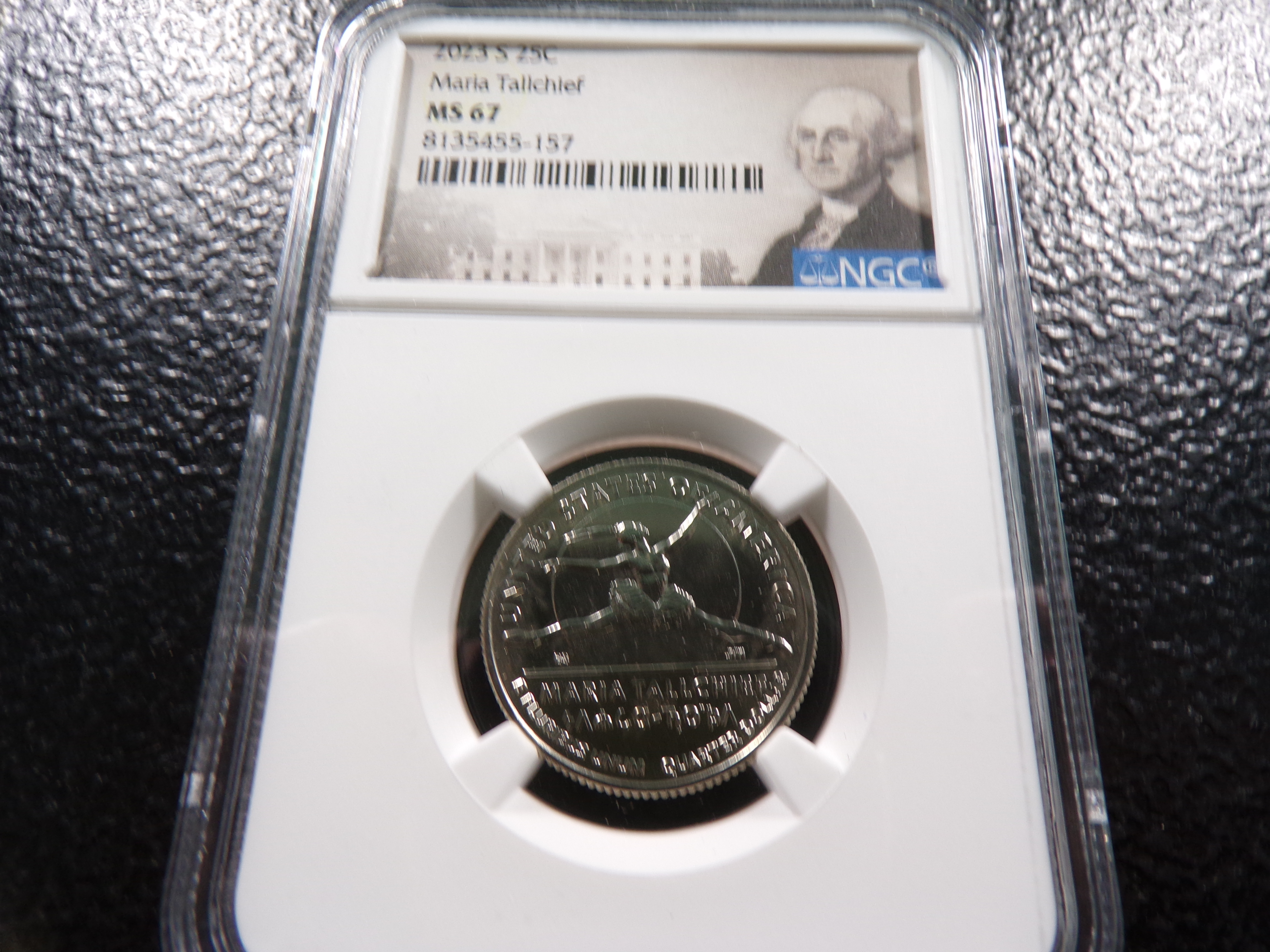 2023-s Ngc ms67 Maria Tallchief Quarter