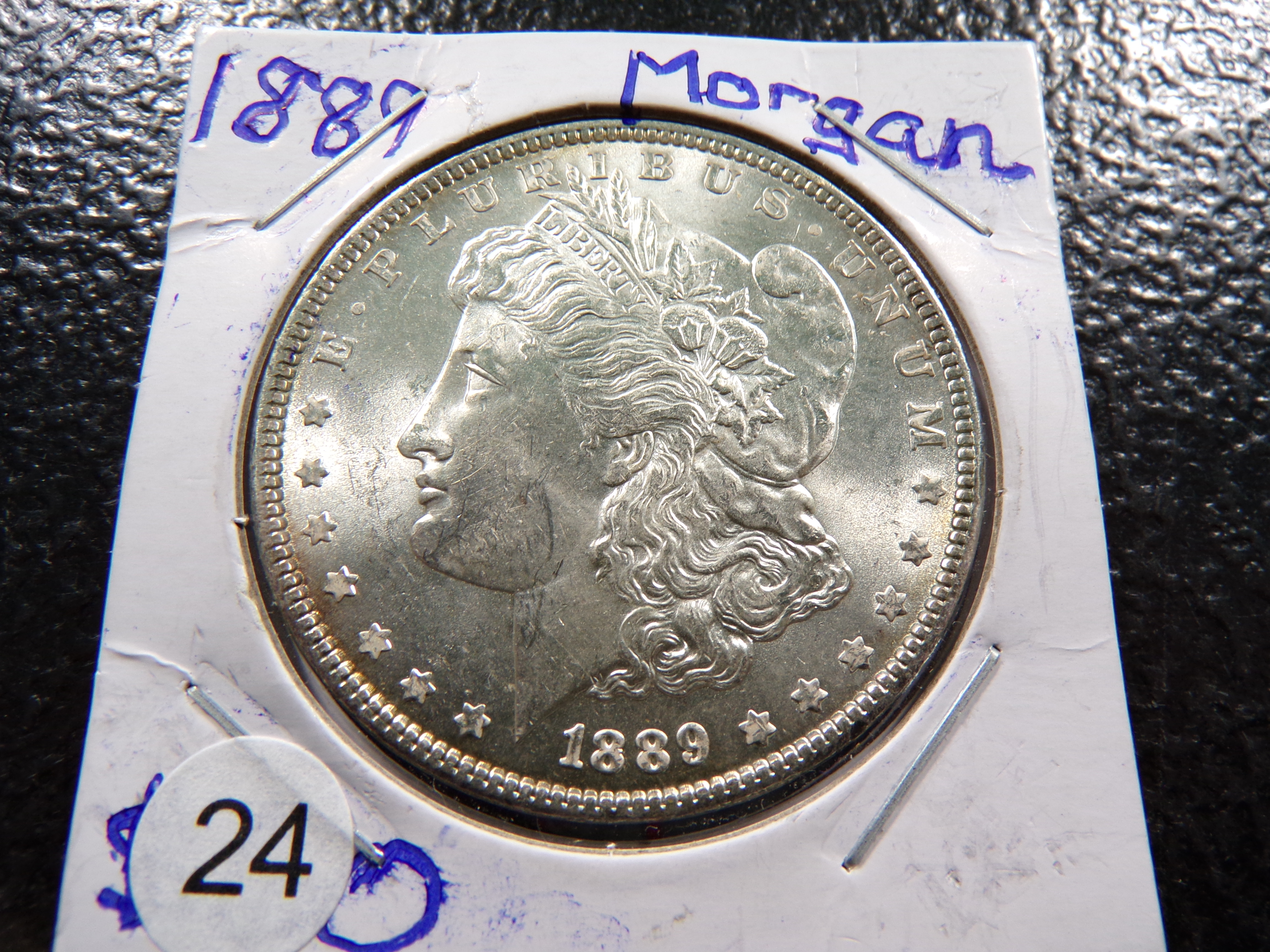 1889 MORGAN SILVER DOLLAR