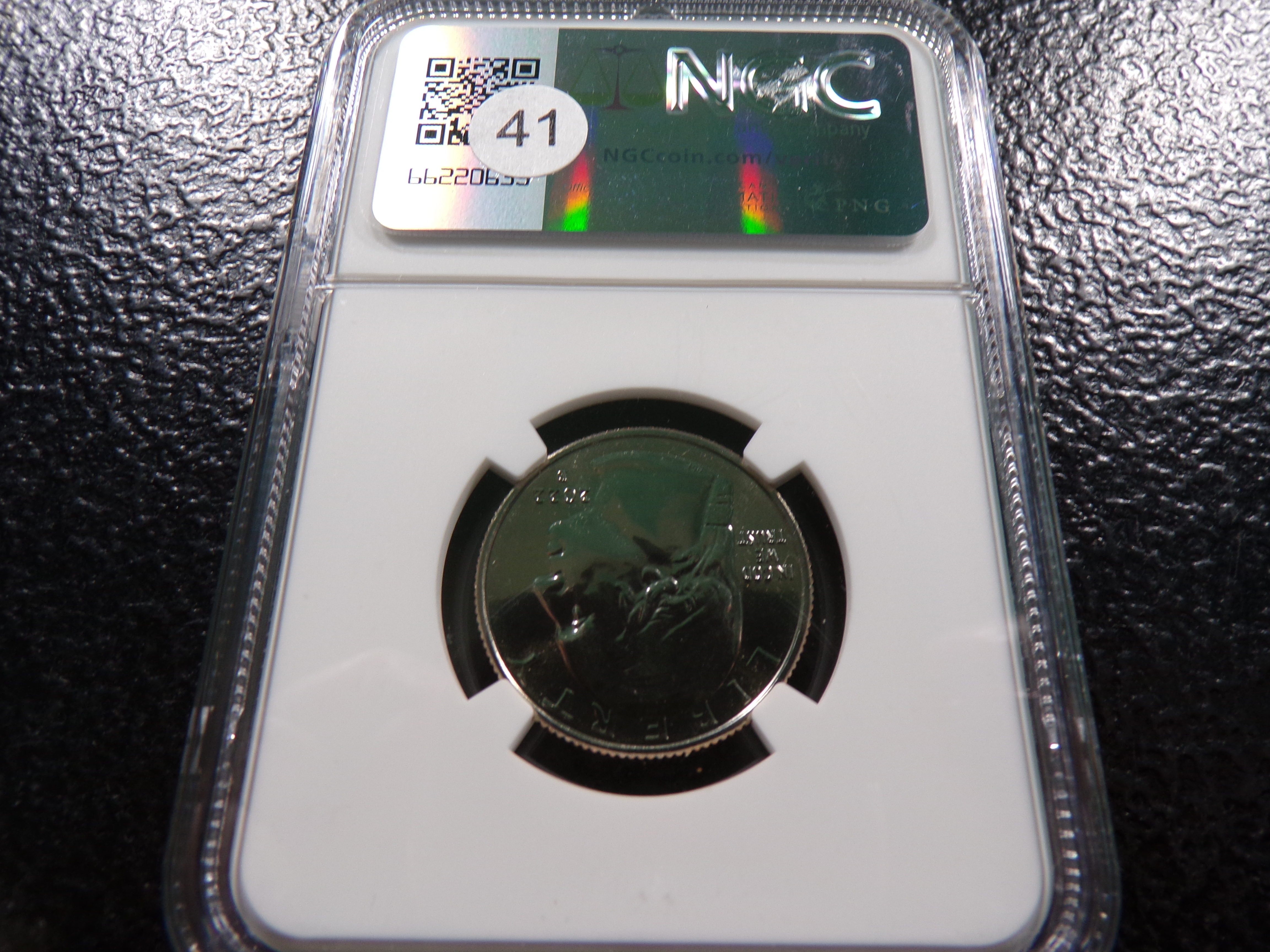2022-D NGC MS67 MAYA ANGELOU QUARTER