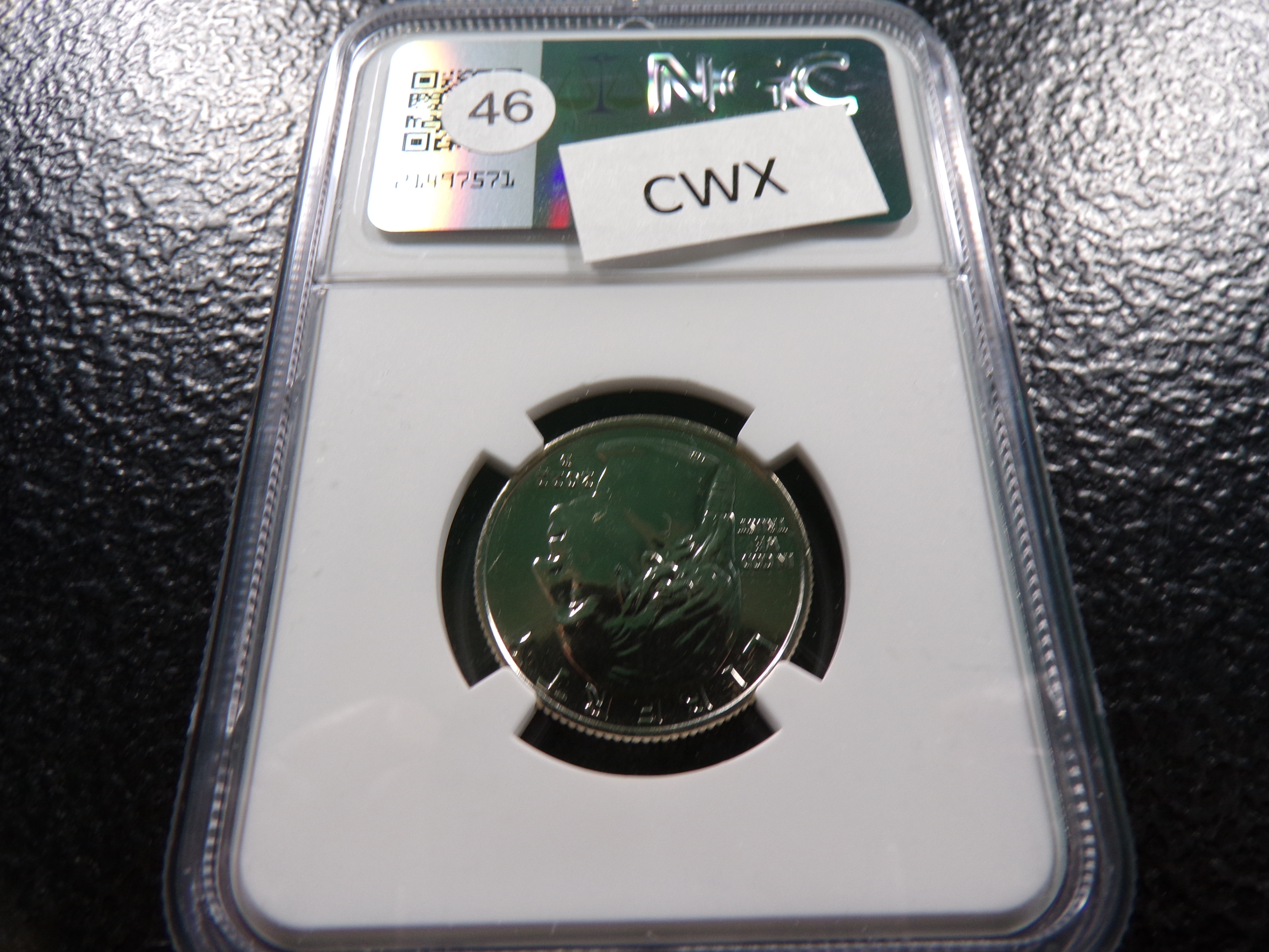 2022-D NGC MS67 WILMA MANKILLER QUARTER