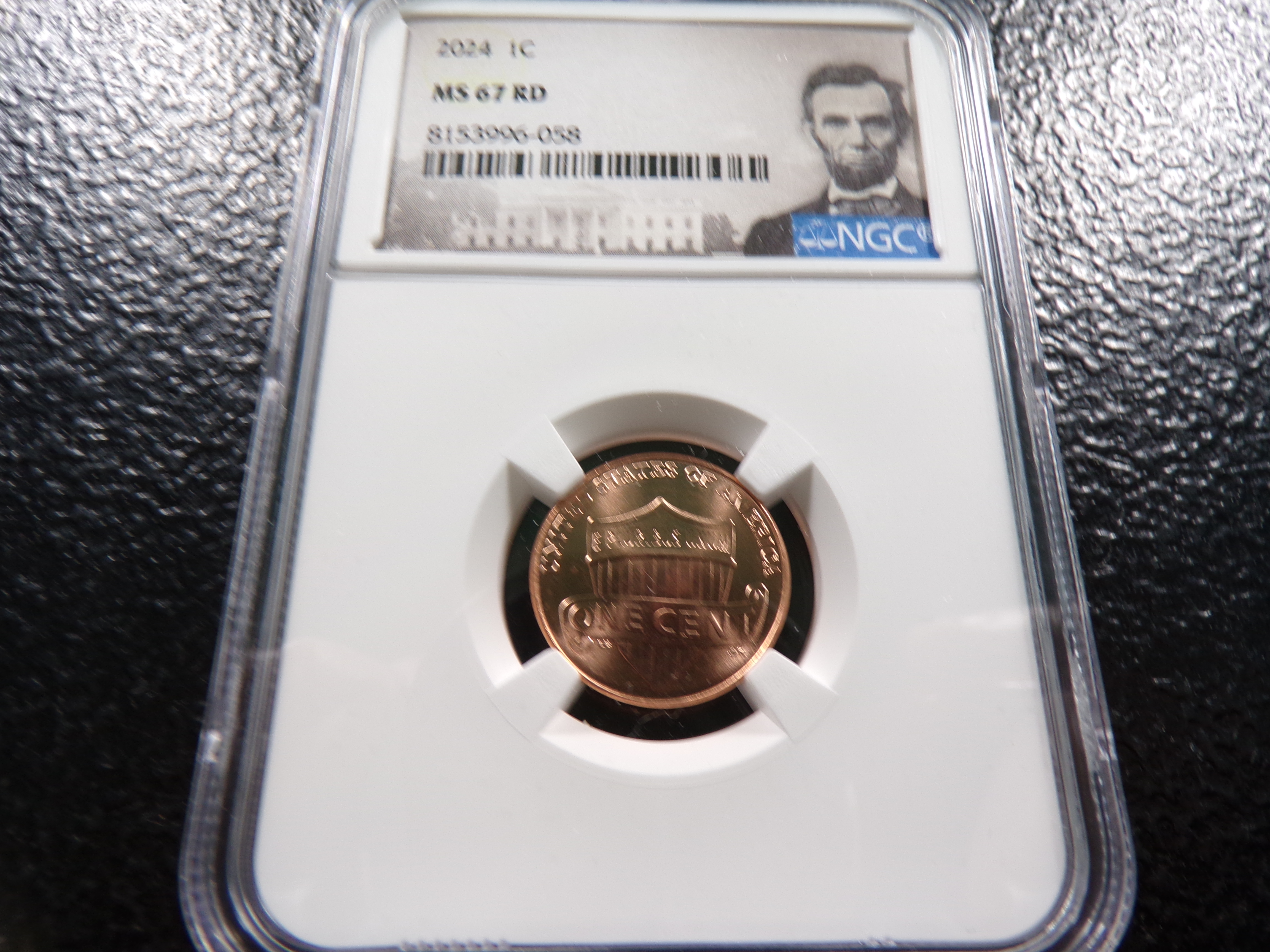 2024 NGC MS67RD LINCOLN SHIELD CENT