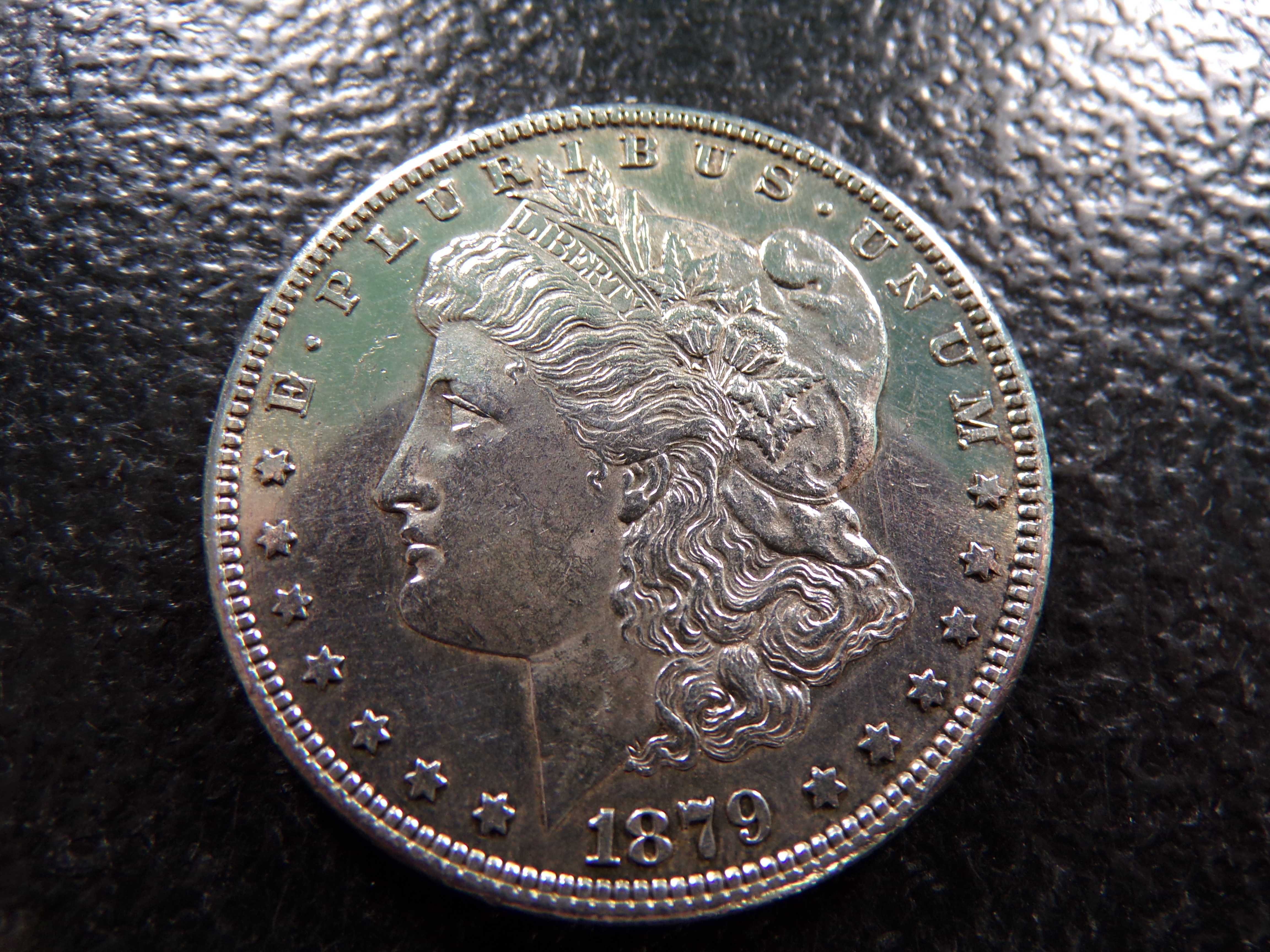 1879-S MORGAN SILVER DOLLAR