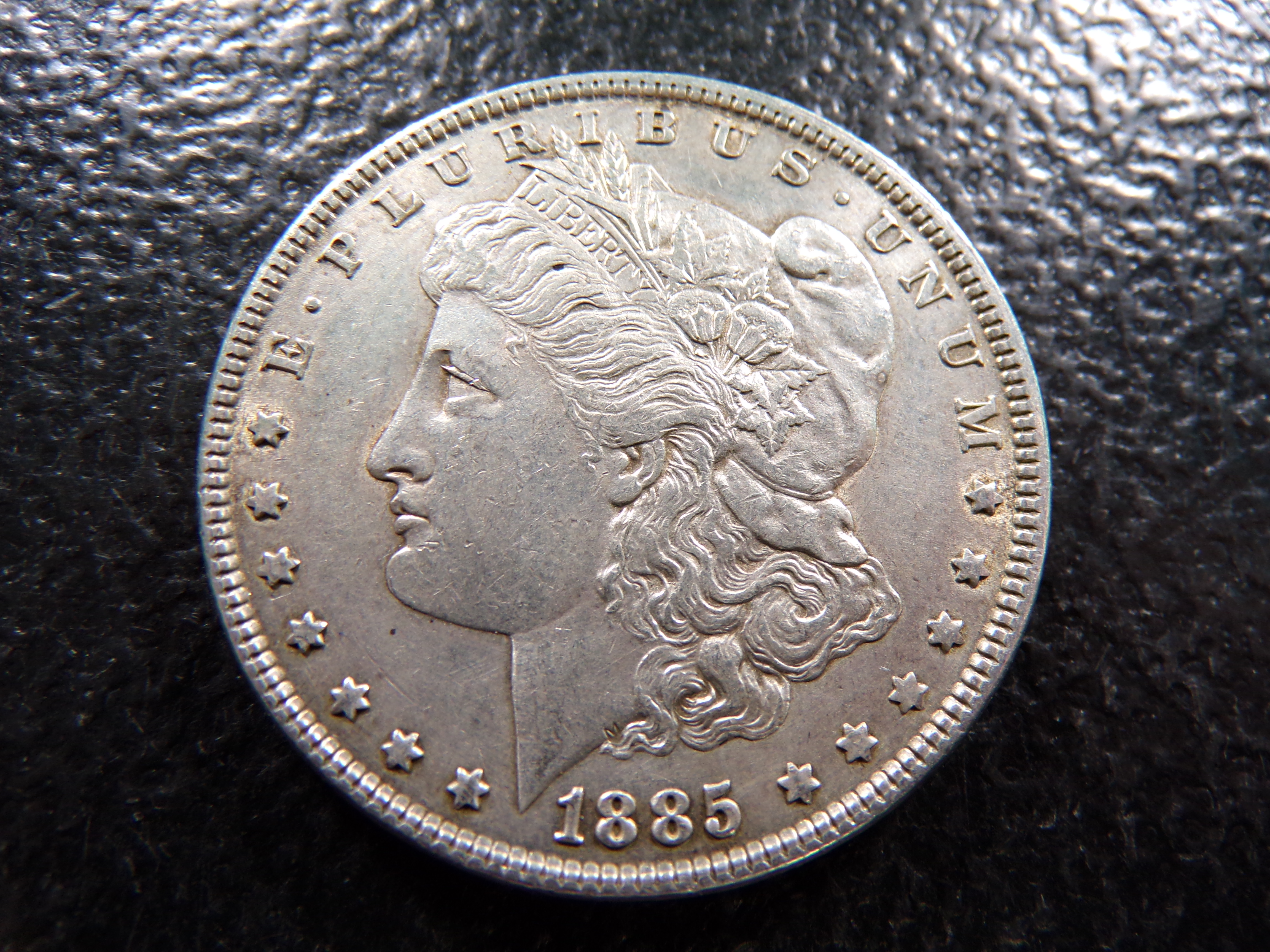 1885 MORGAN SILVER DOLLAR
