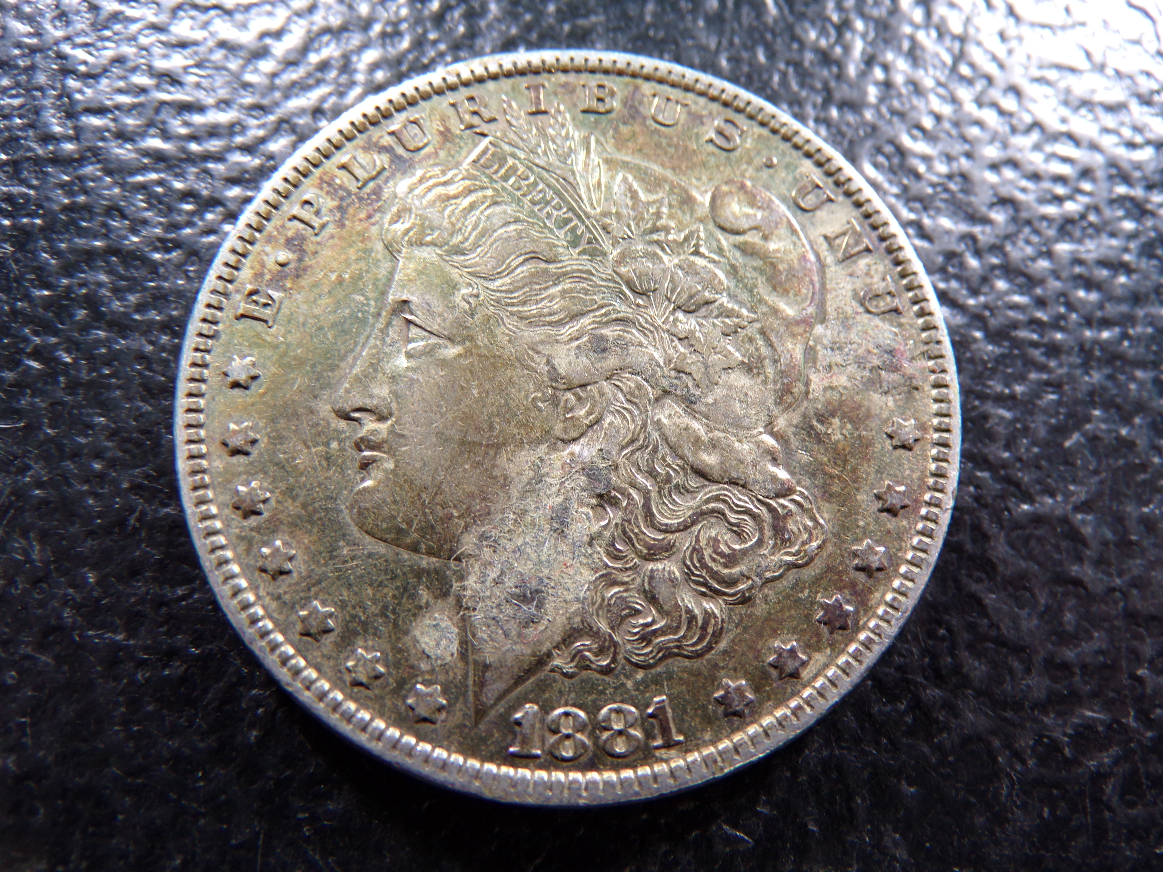1881-O MORGAN SILVER DOLLAR