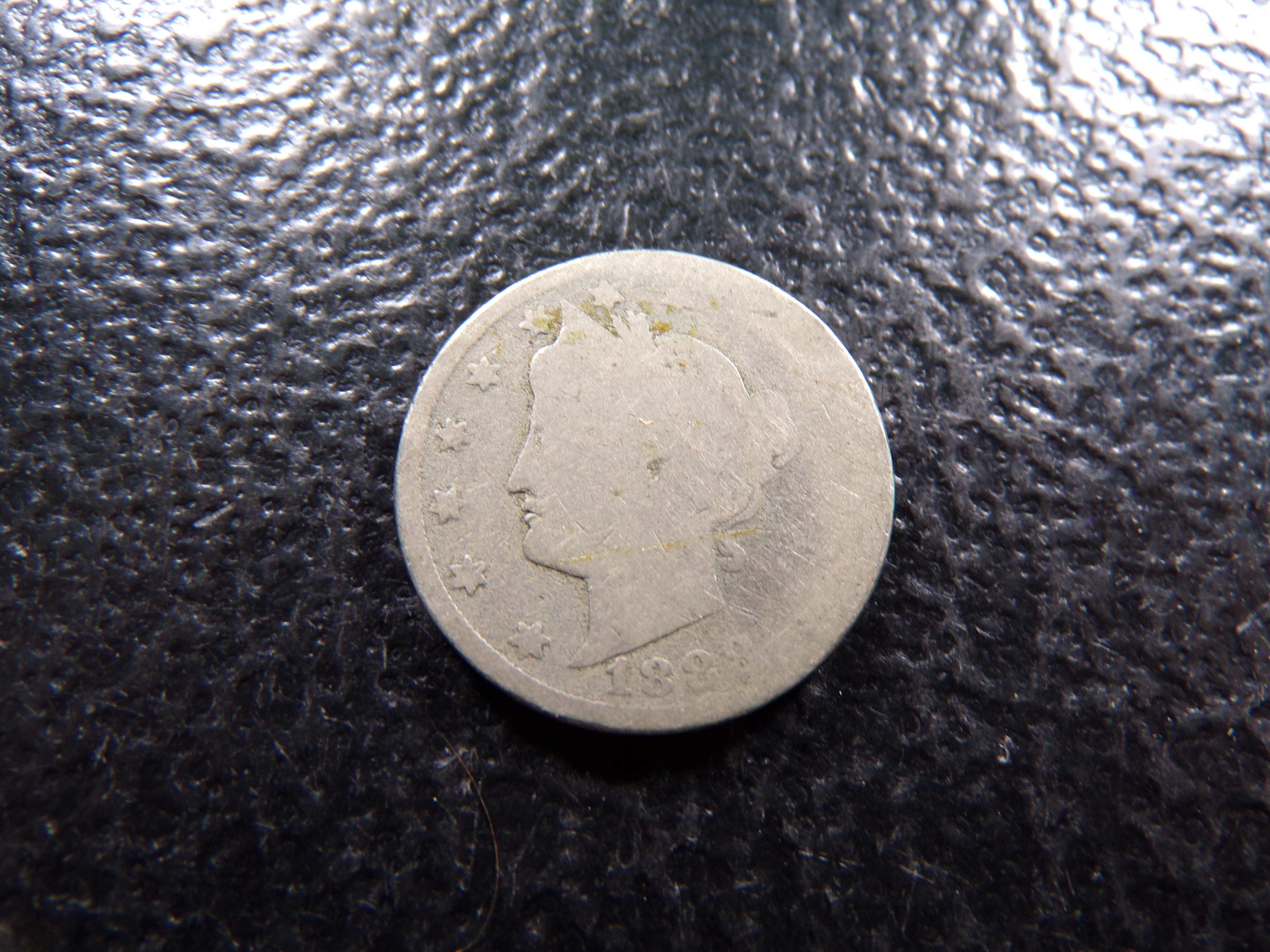 1888 LIBERTY HEAD V NICKEL
