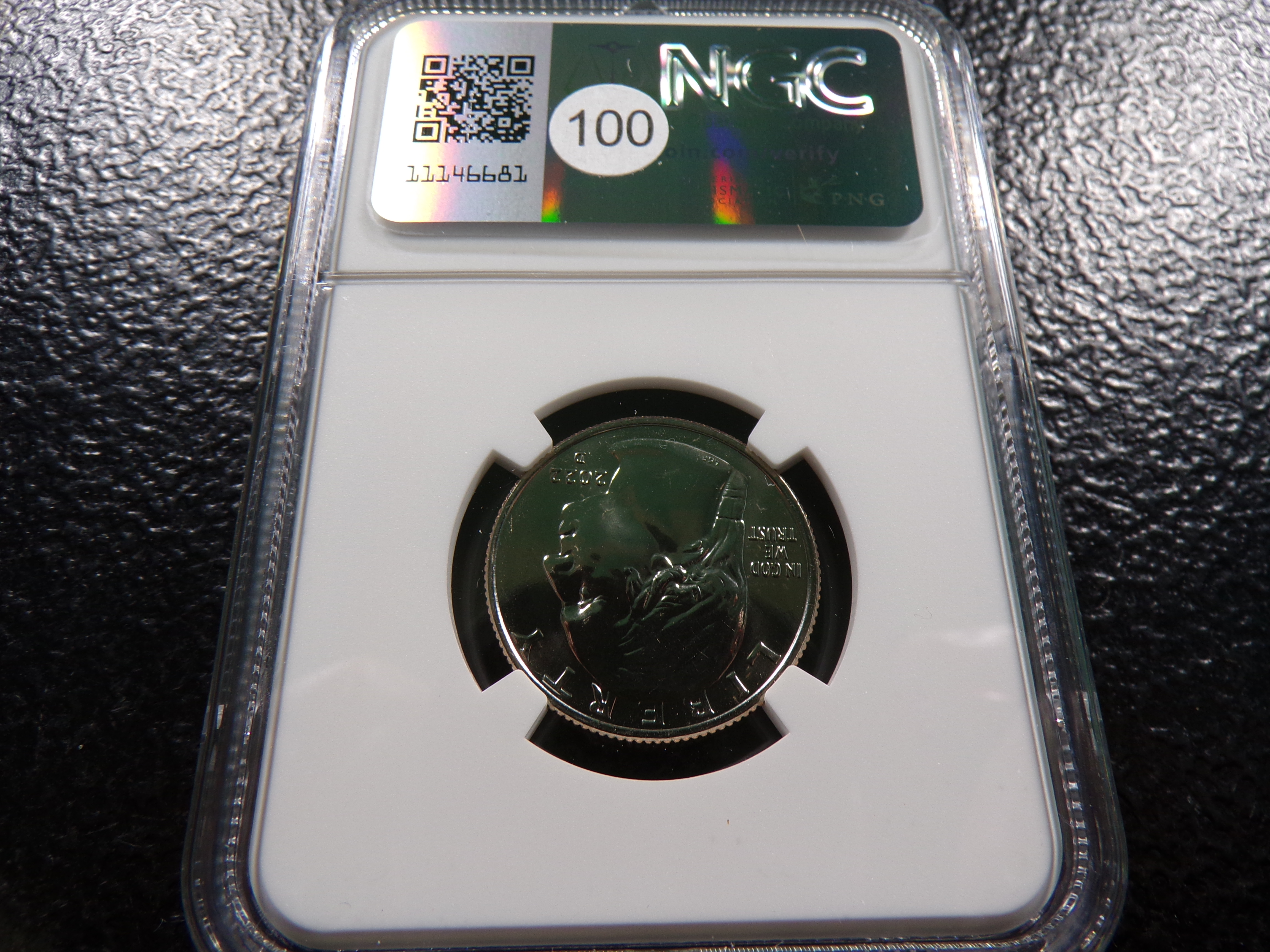 2022-D NGC MS68 SALLY RIDE QUARTER