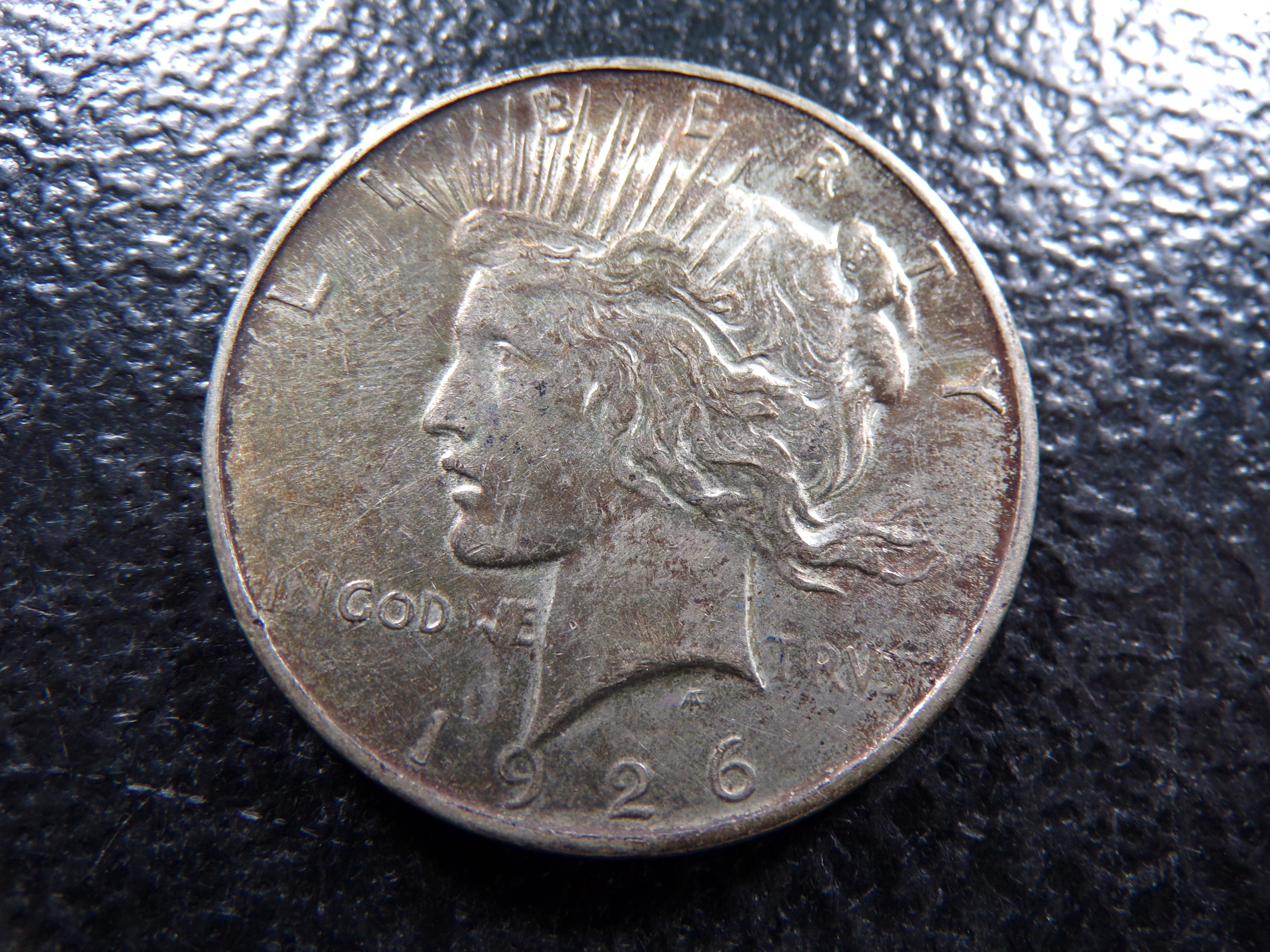 1926-D PEACE SILVER DOLLAR