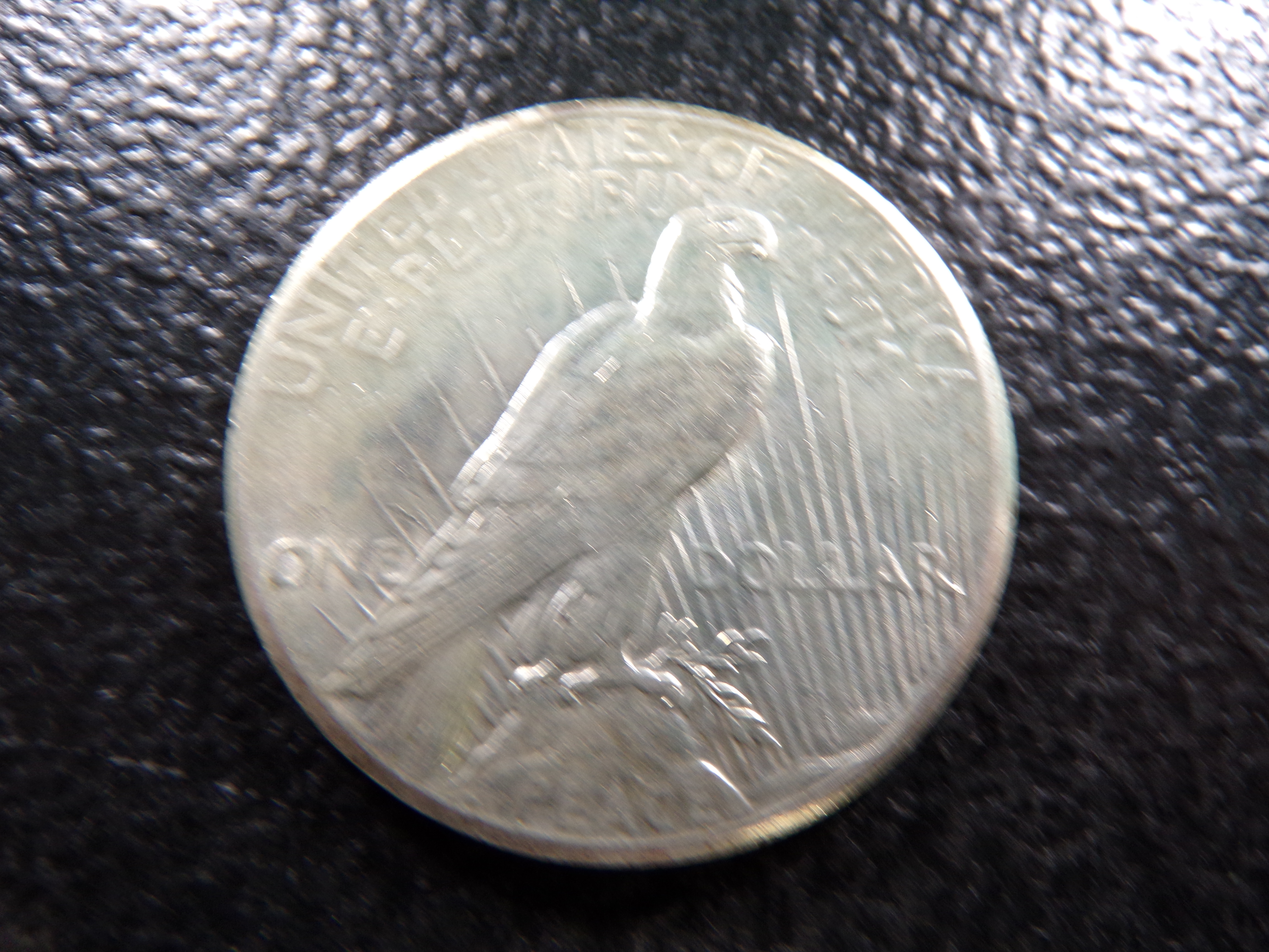 1927 PEACE SILVER DOLLAR