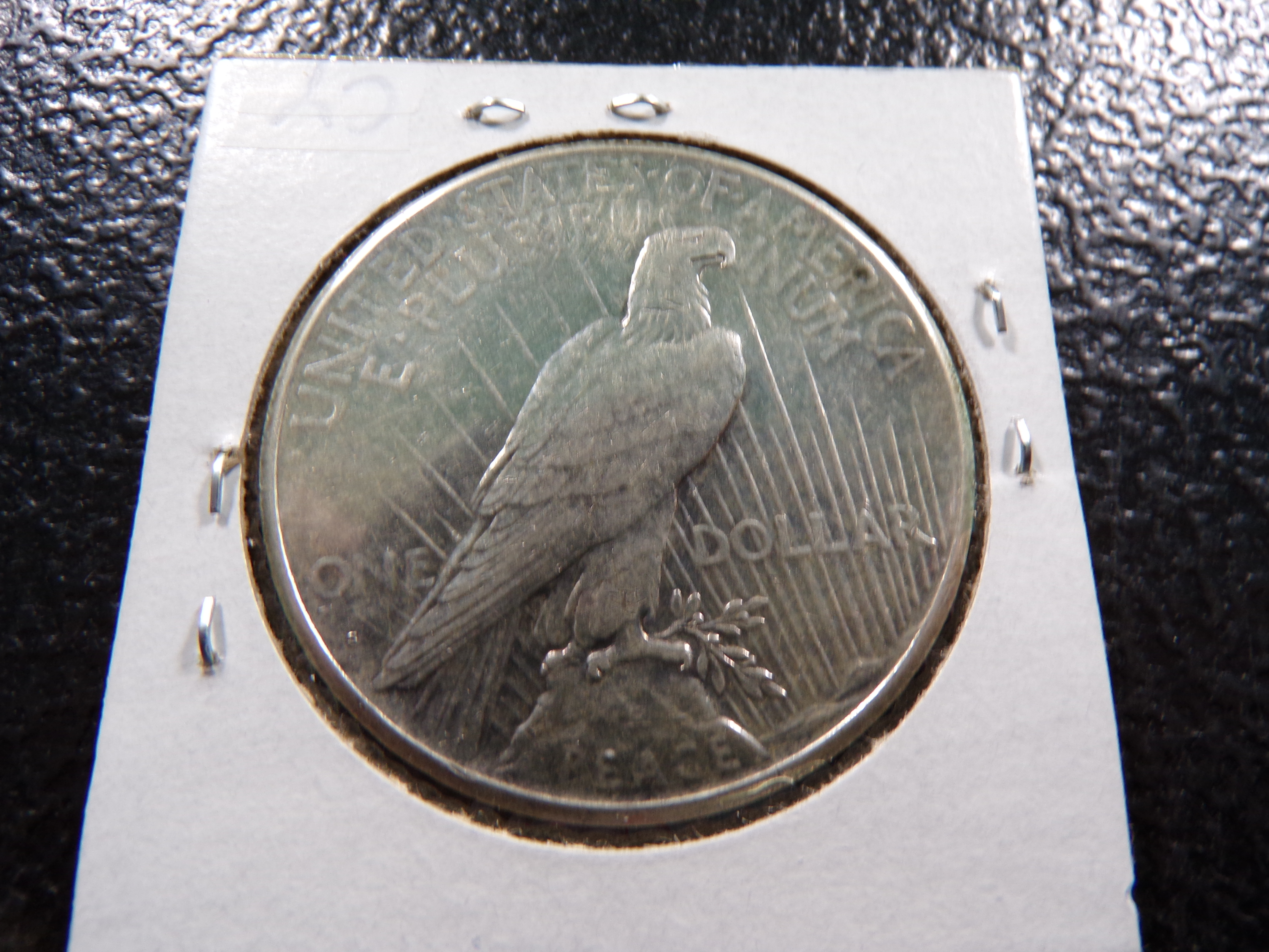 1925-S PEACE SILVER DOLLAR