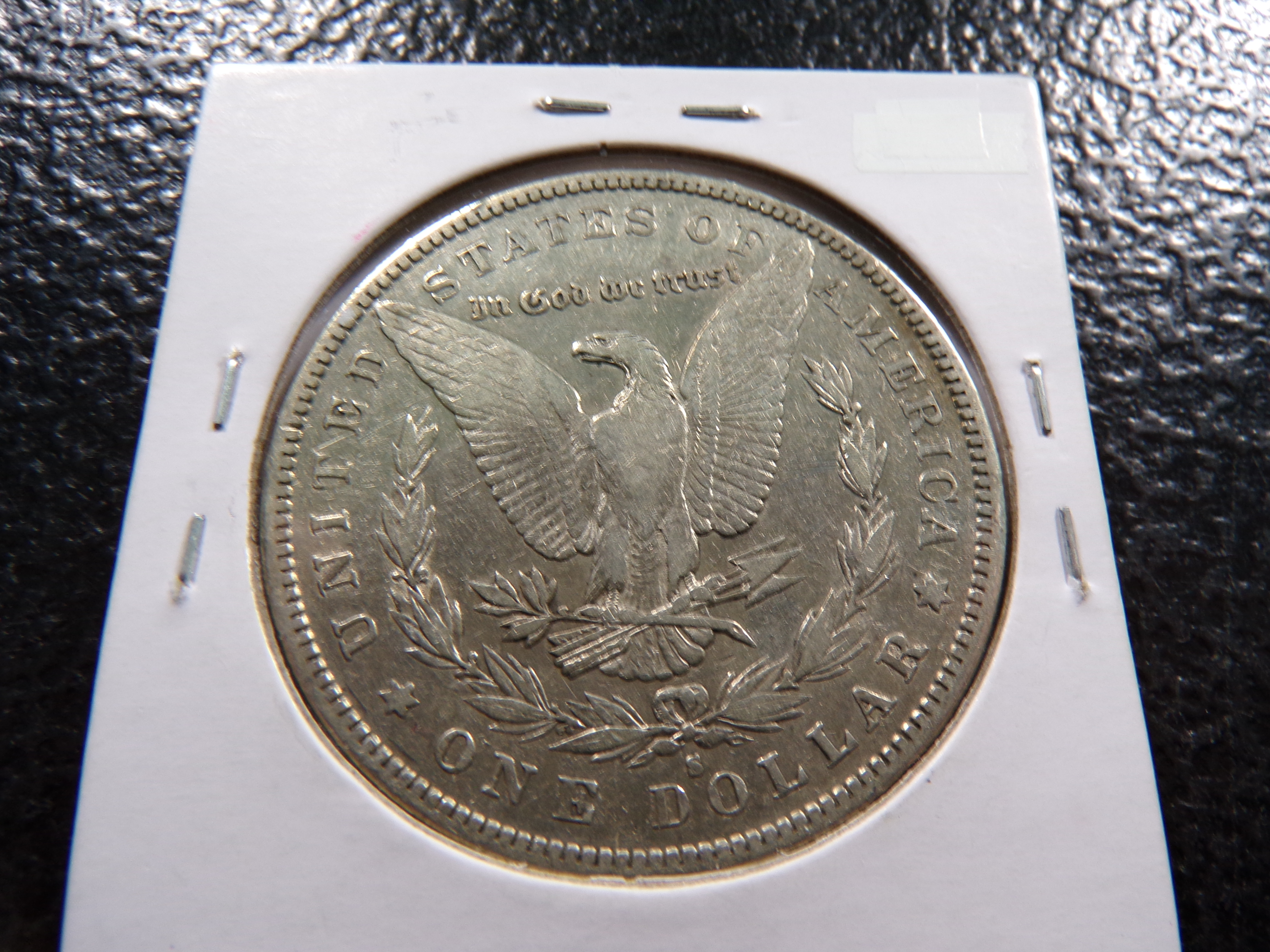 1885-S MORGAN SILVER DOLLAR