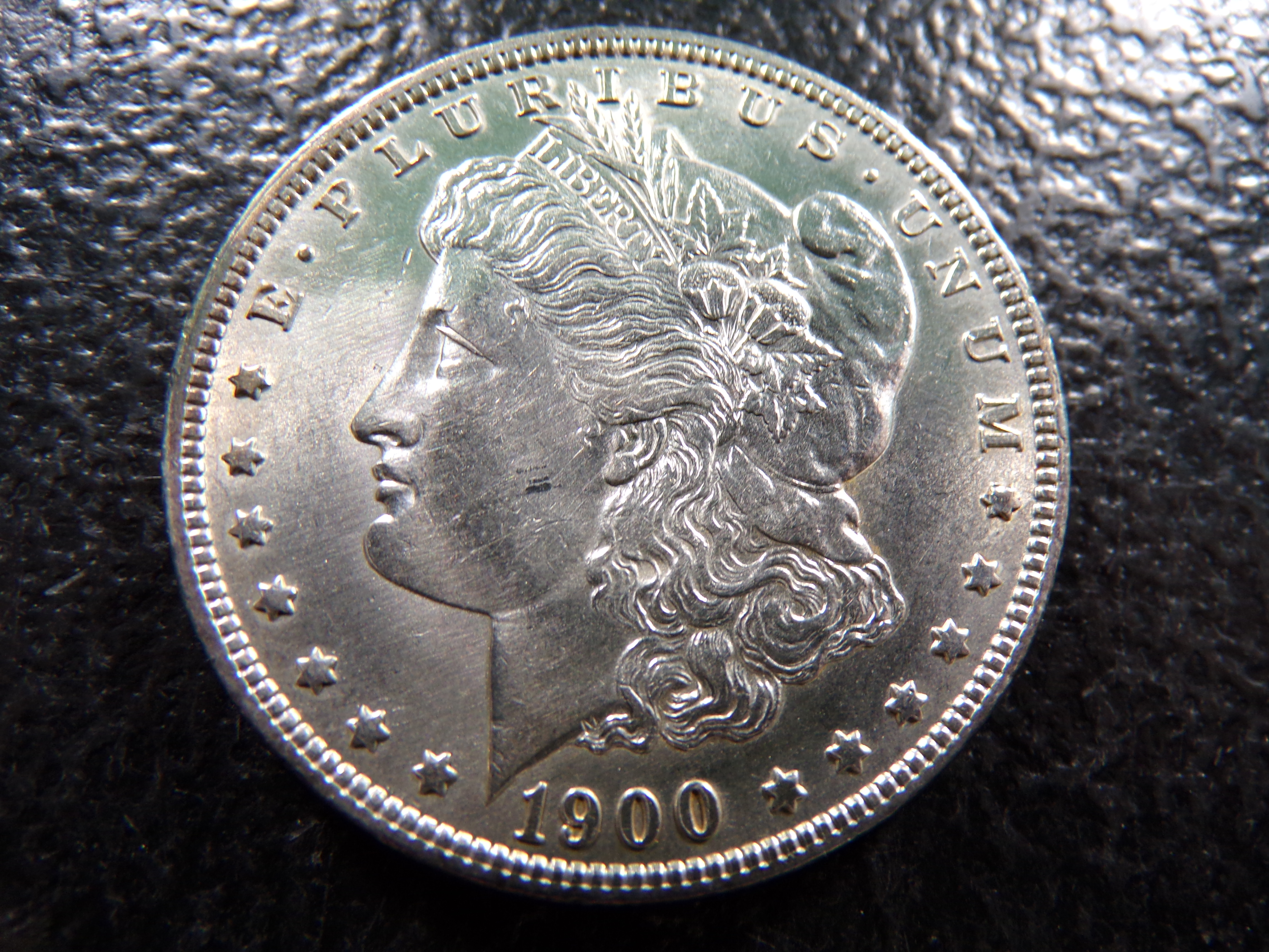 1900 MORGAN SILVER DOLLAR