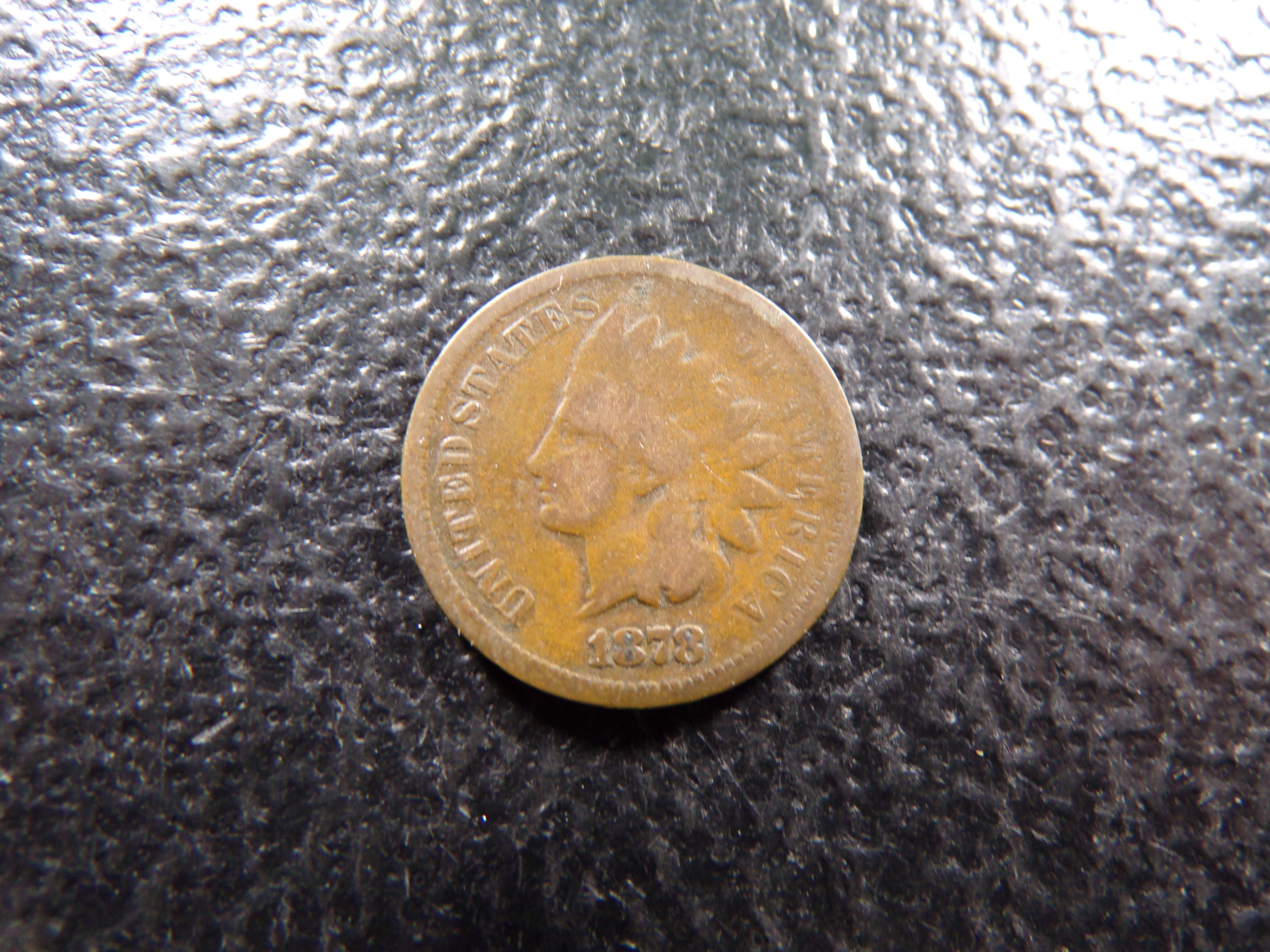 1878 RARE DATE INDIAN HEAD CENT