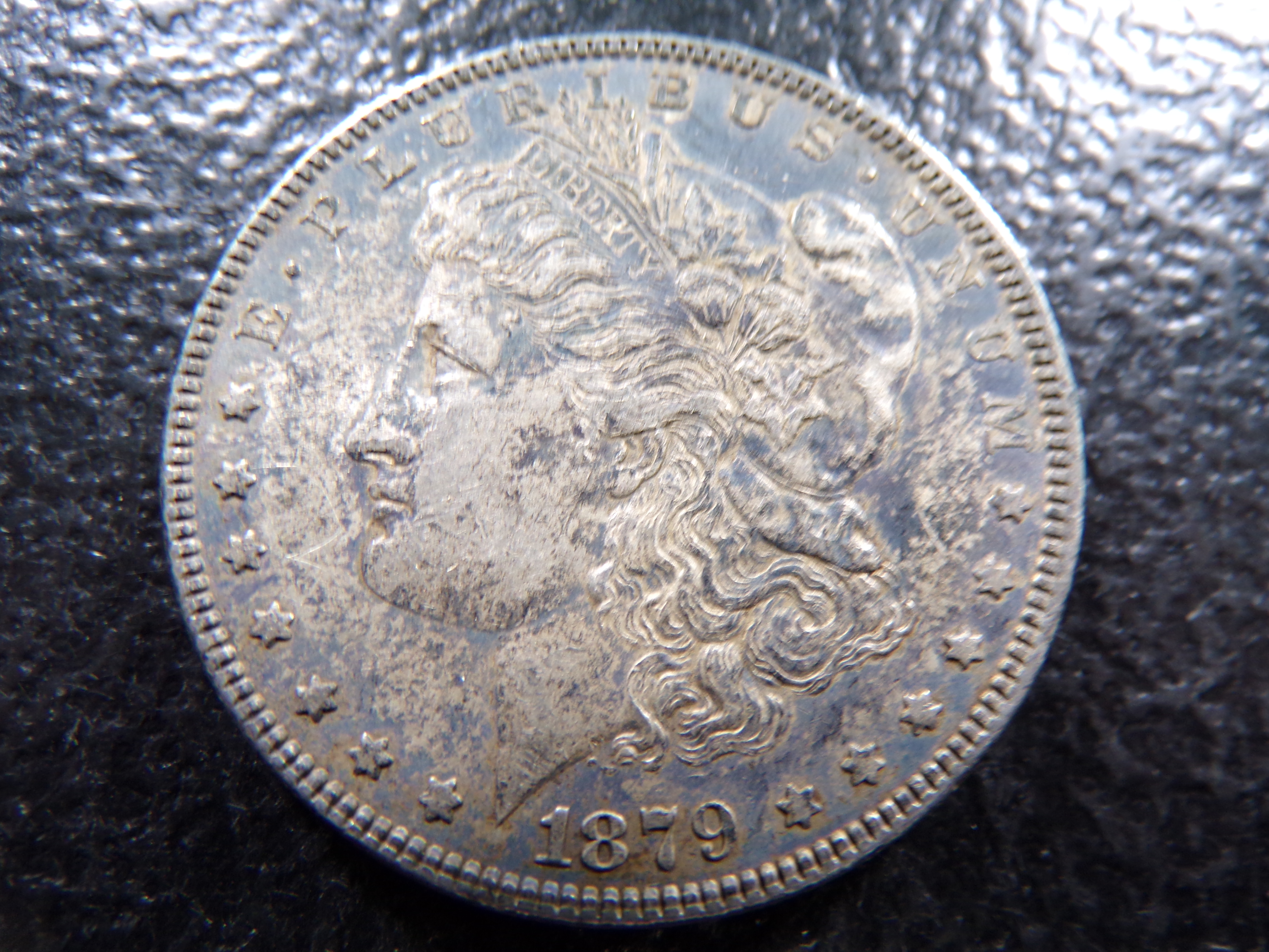 1879 MORGAN SILVER DOLLAR