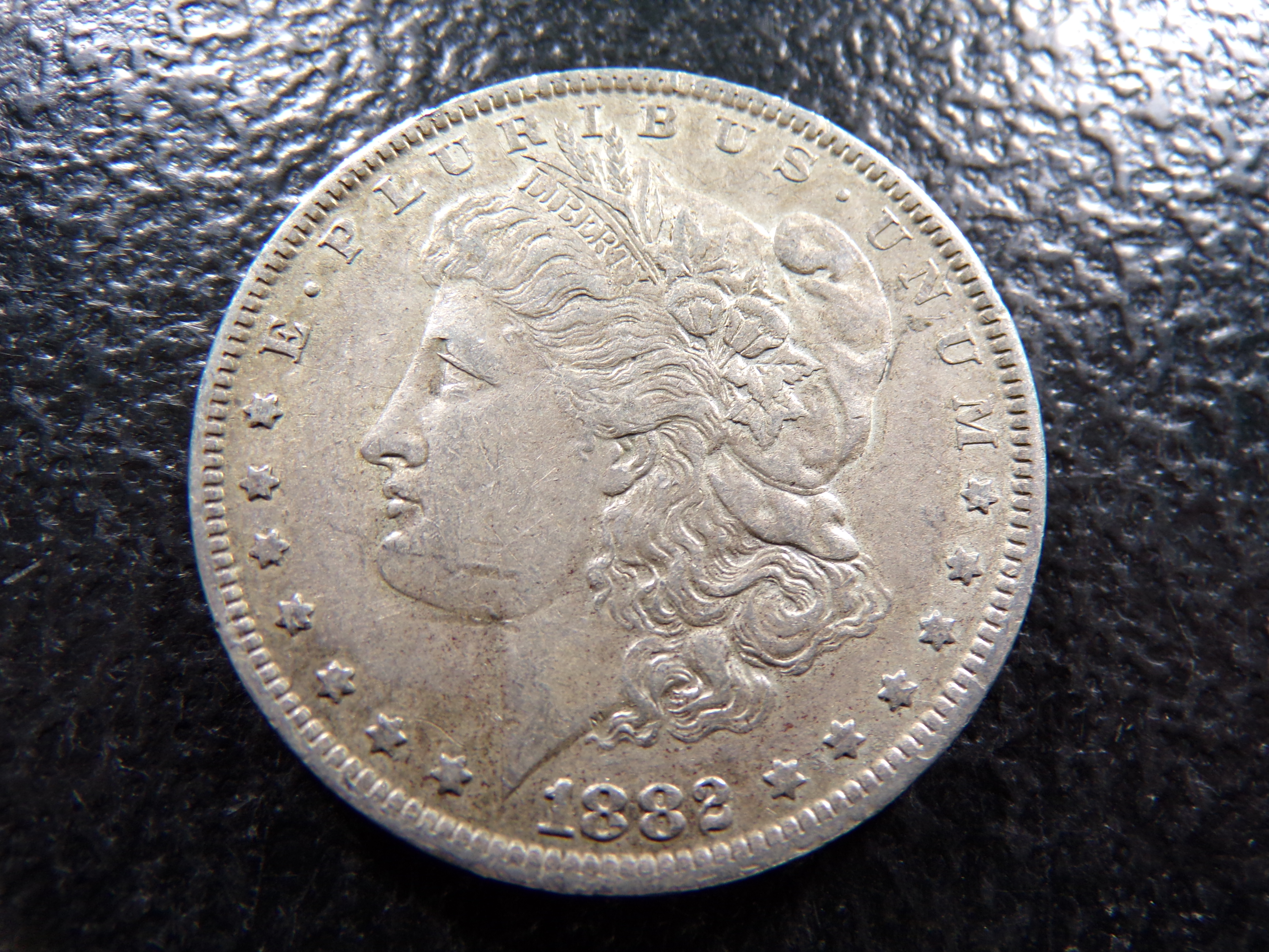 1882-O MORGAN SILVER DOLLAR