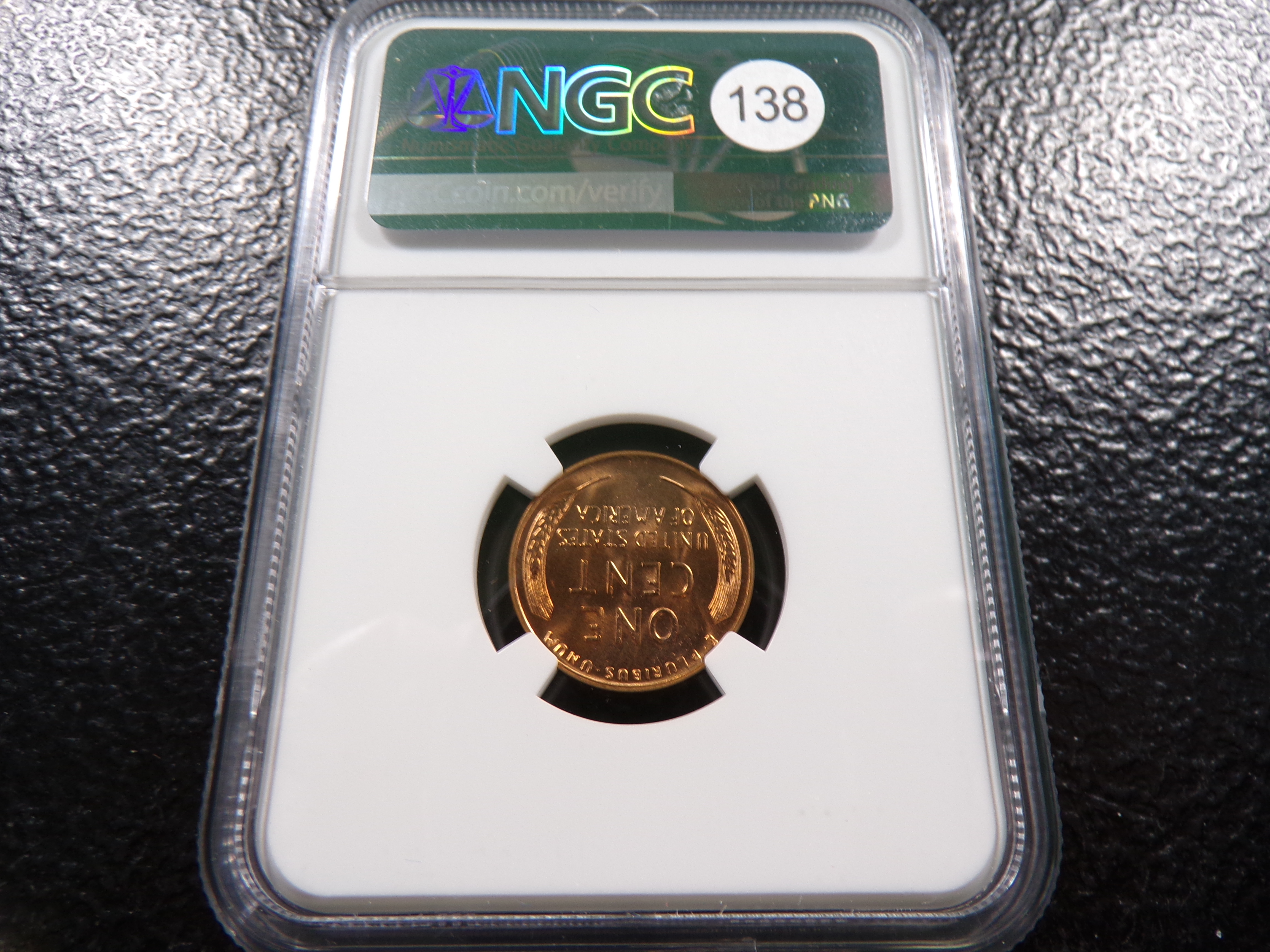1957-D NGC MS66RD LINCOLN WHEAT CENT
