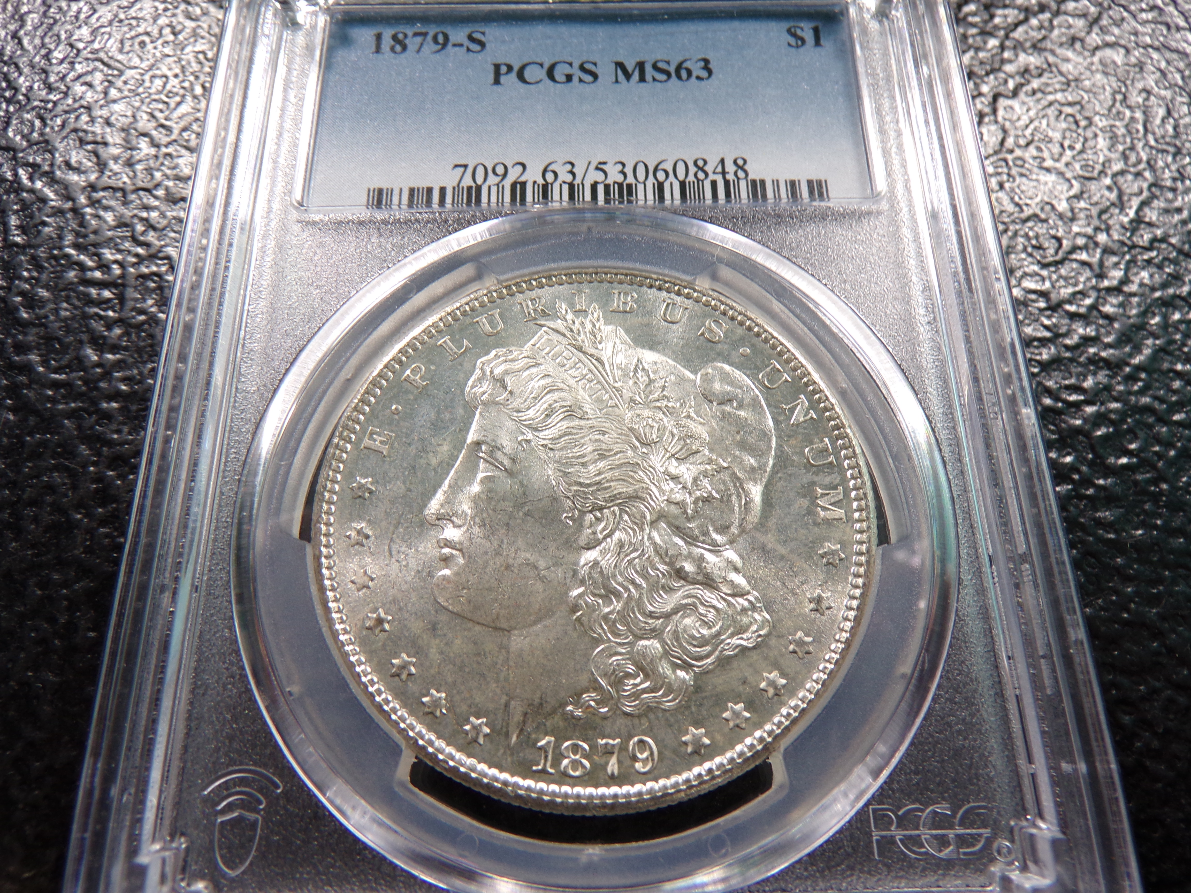 1879-S PCGS MS63 MORGAN SILVER DOLLAR