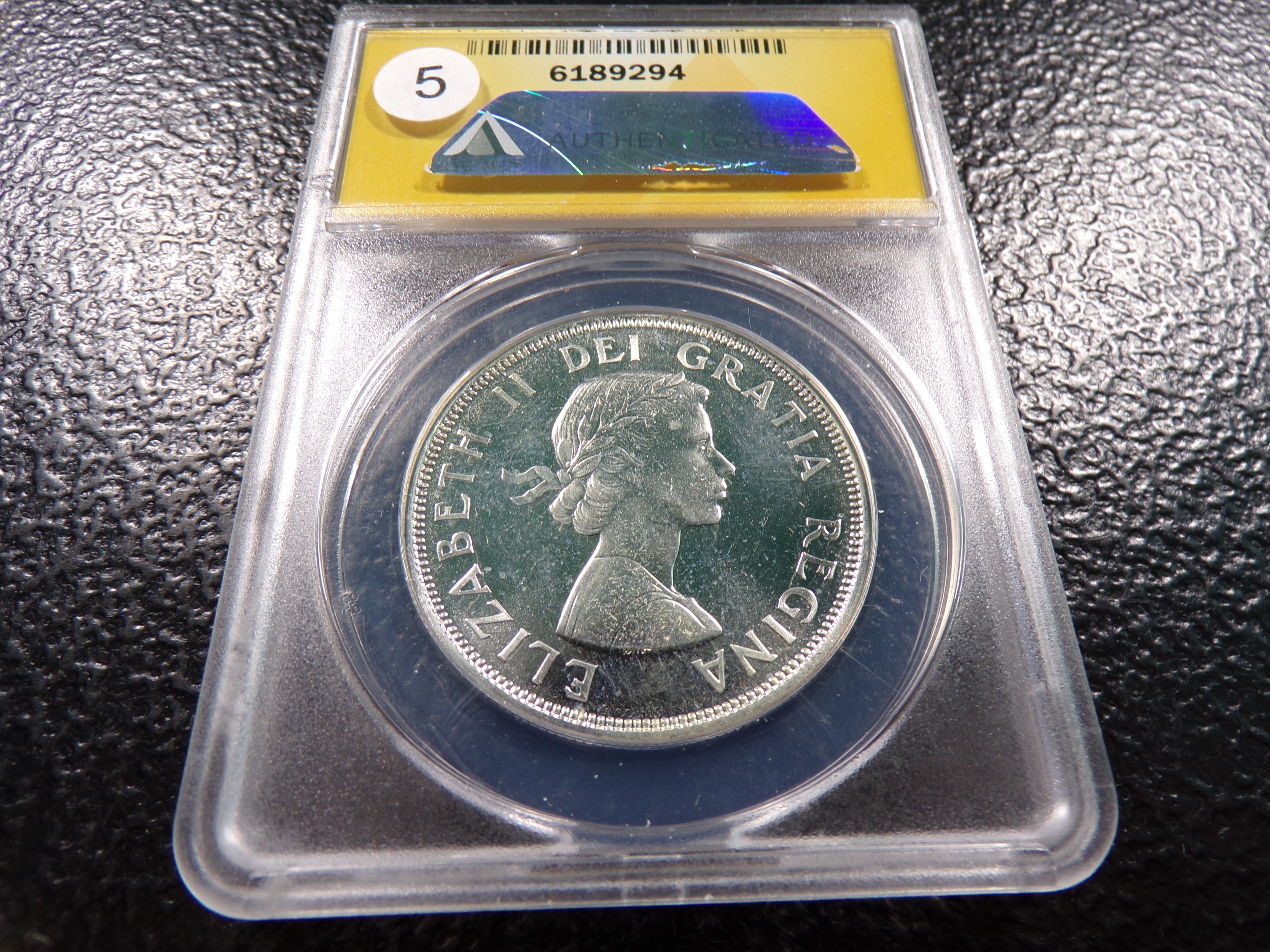 1964 ANACS MS65 PL CANADA SILVER DOLLAR