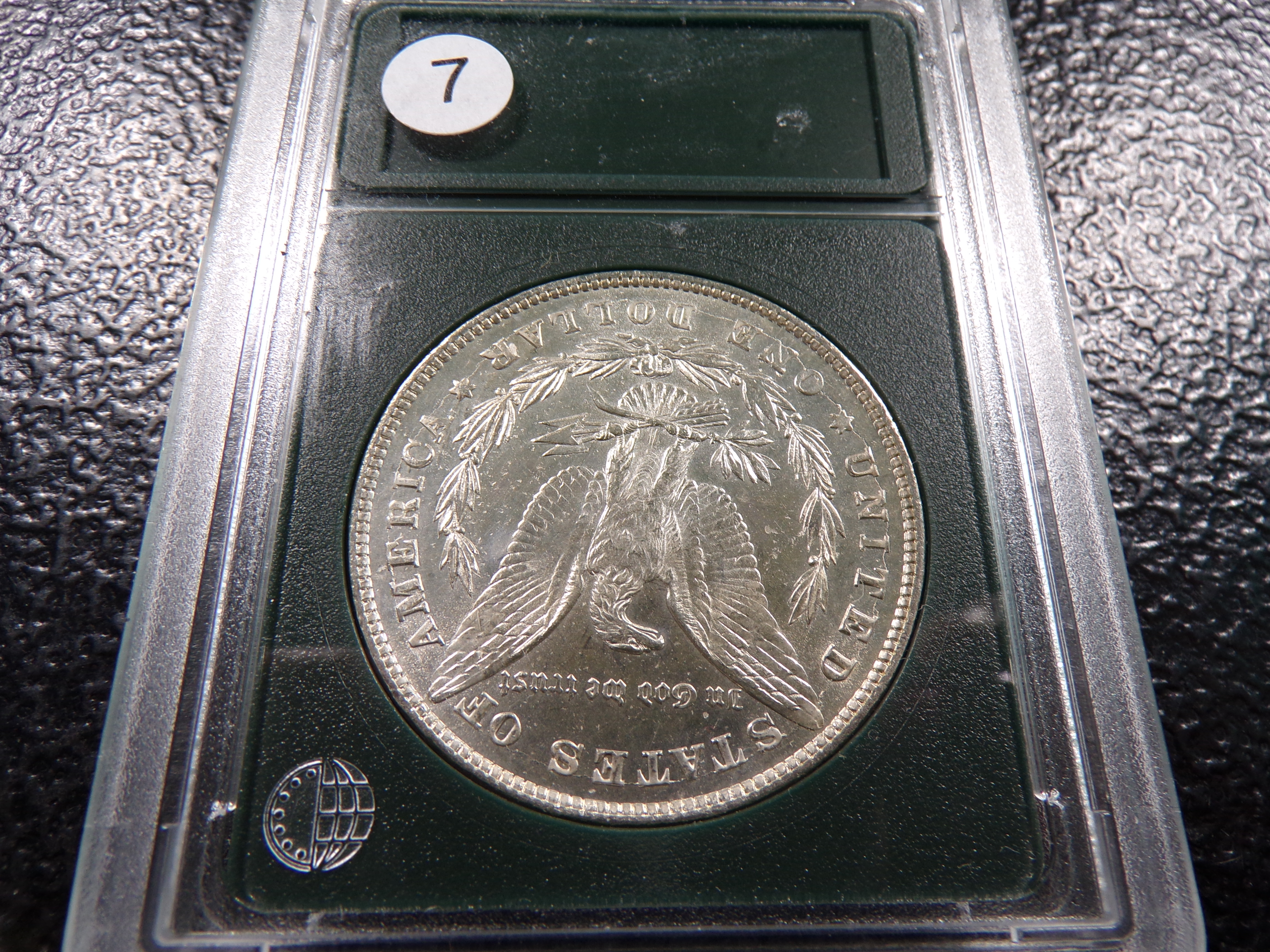 1878 8 TAIL FEATHERS HIGH GRADE MORGAN SILVER DOLLAR