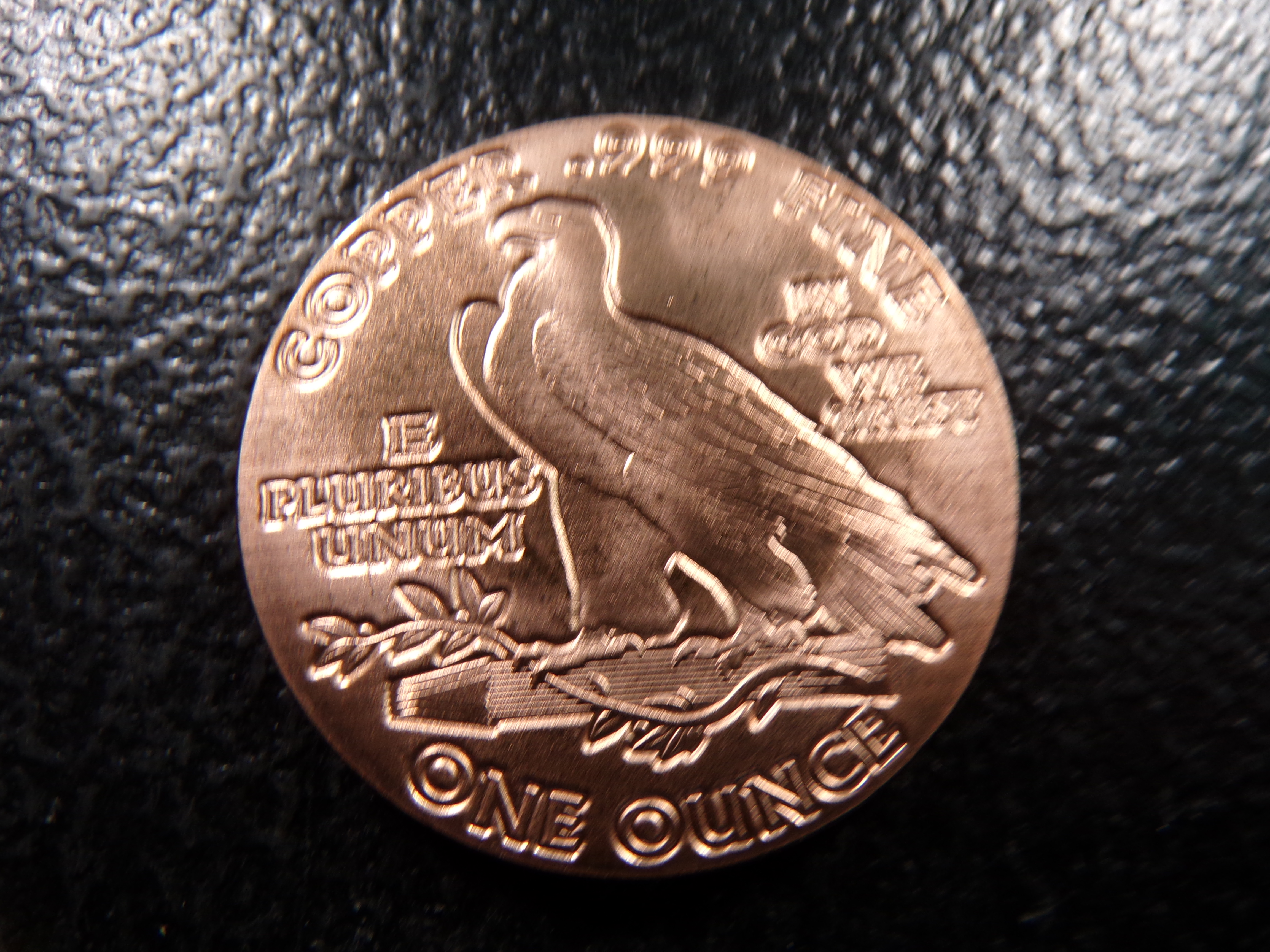 INDIAN HEAD STYLE 1 OUNCE .999 FINE COOPER