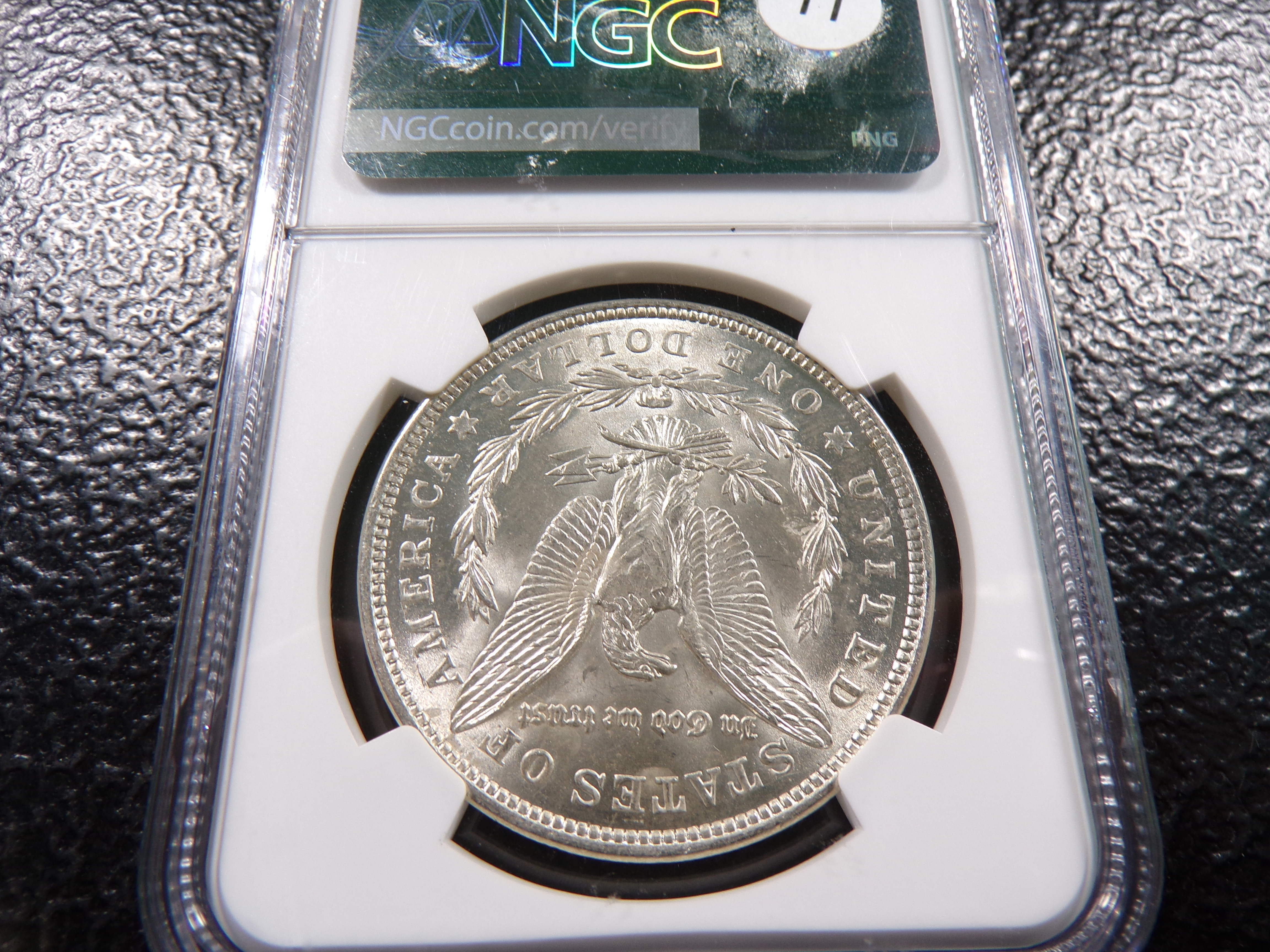 1921 NGC MS62 MORGAN SILVER DOLLAR