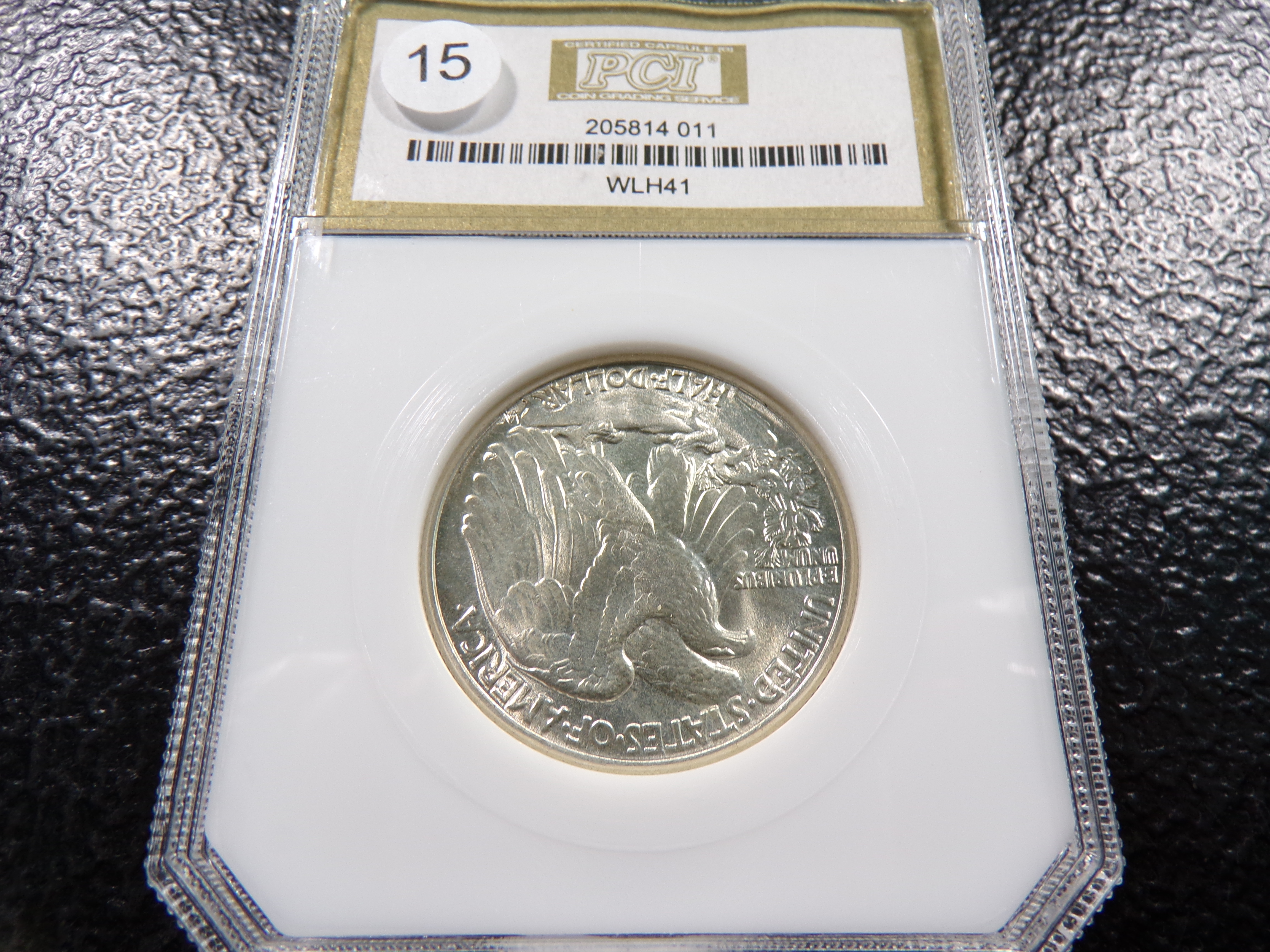 1941 PCI MS65 WALKING LIBERTY SILVER HALF DOLLAR