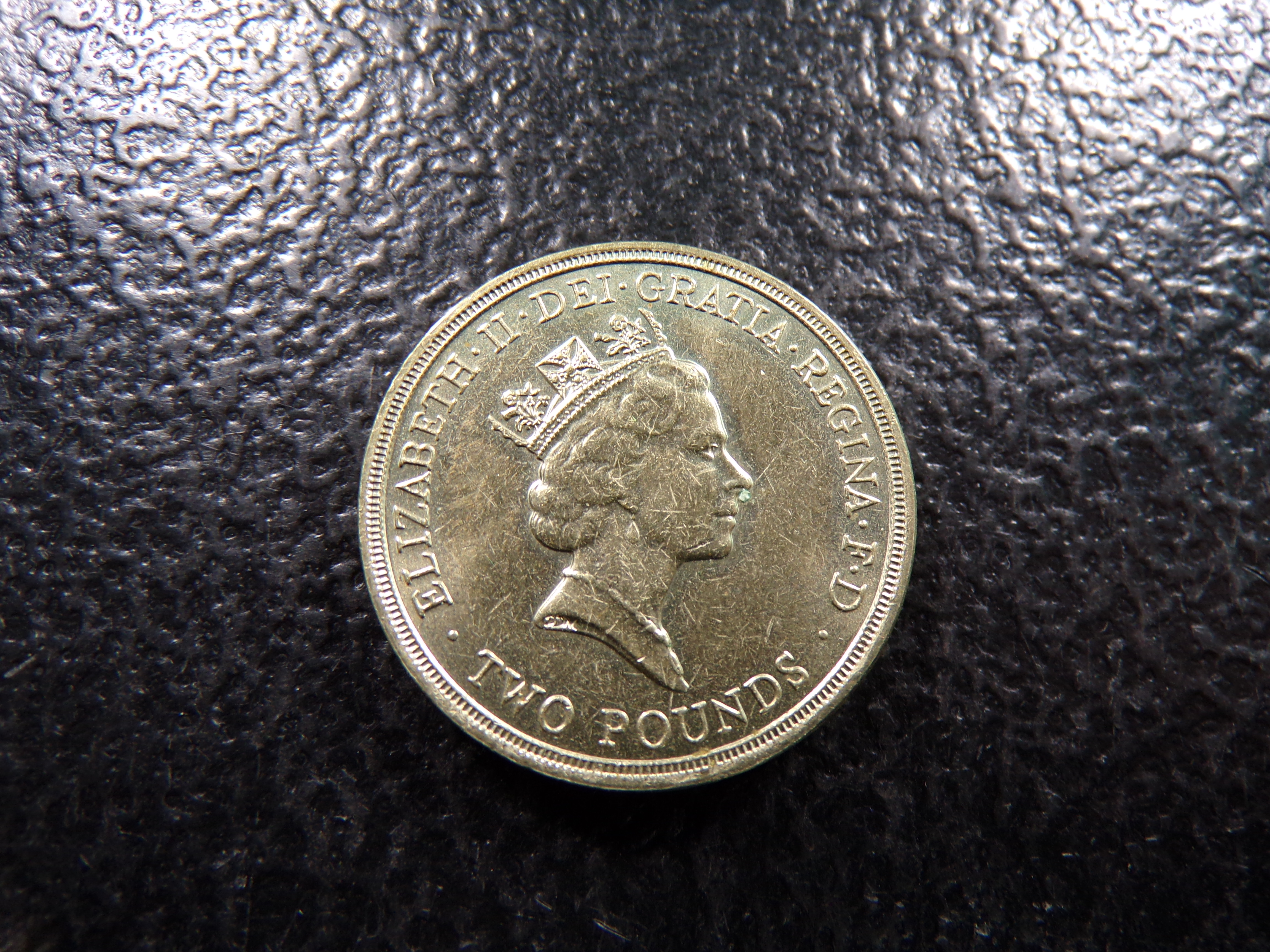 1986 UNITED KINGDOM 2 POUNDS XIII COMMONWEALTH GAMES