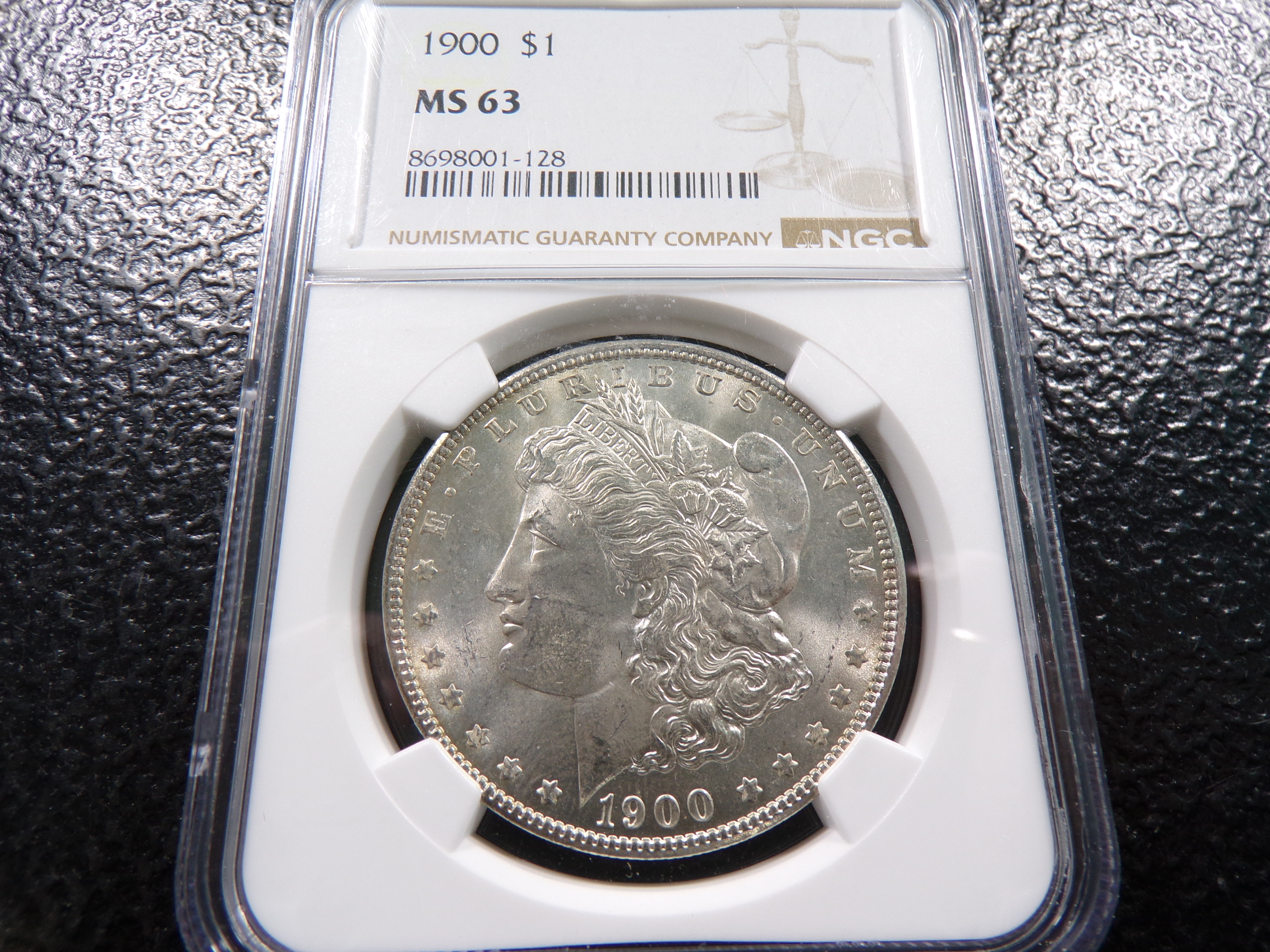 1900 NGC MS63 MORGAN SILVER DOLLAR