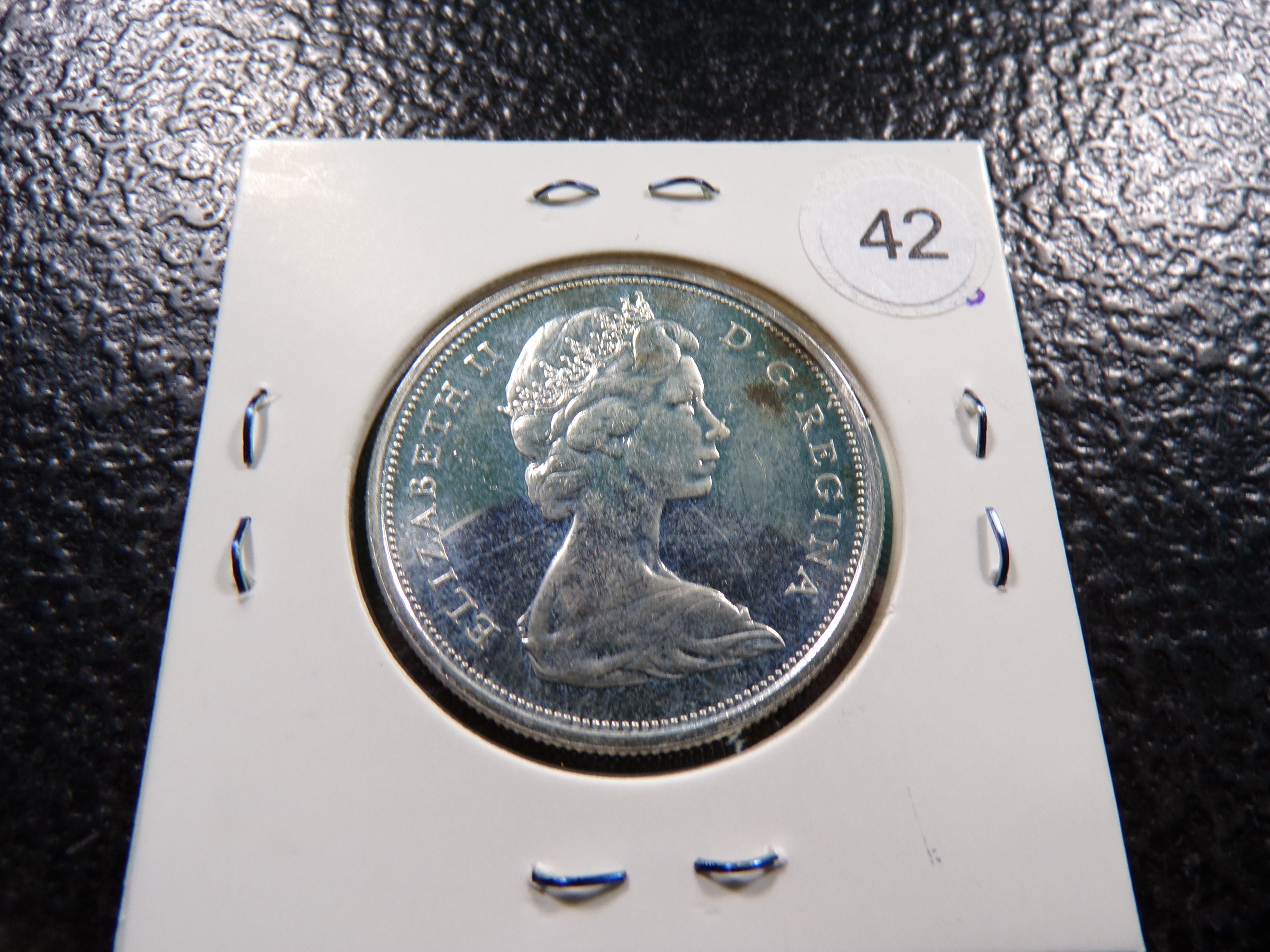 1965 CANADIAN SILVER 50 CENTS