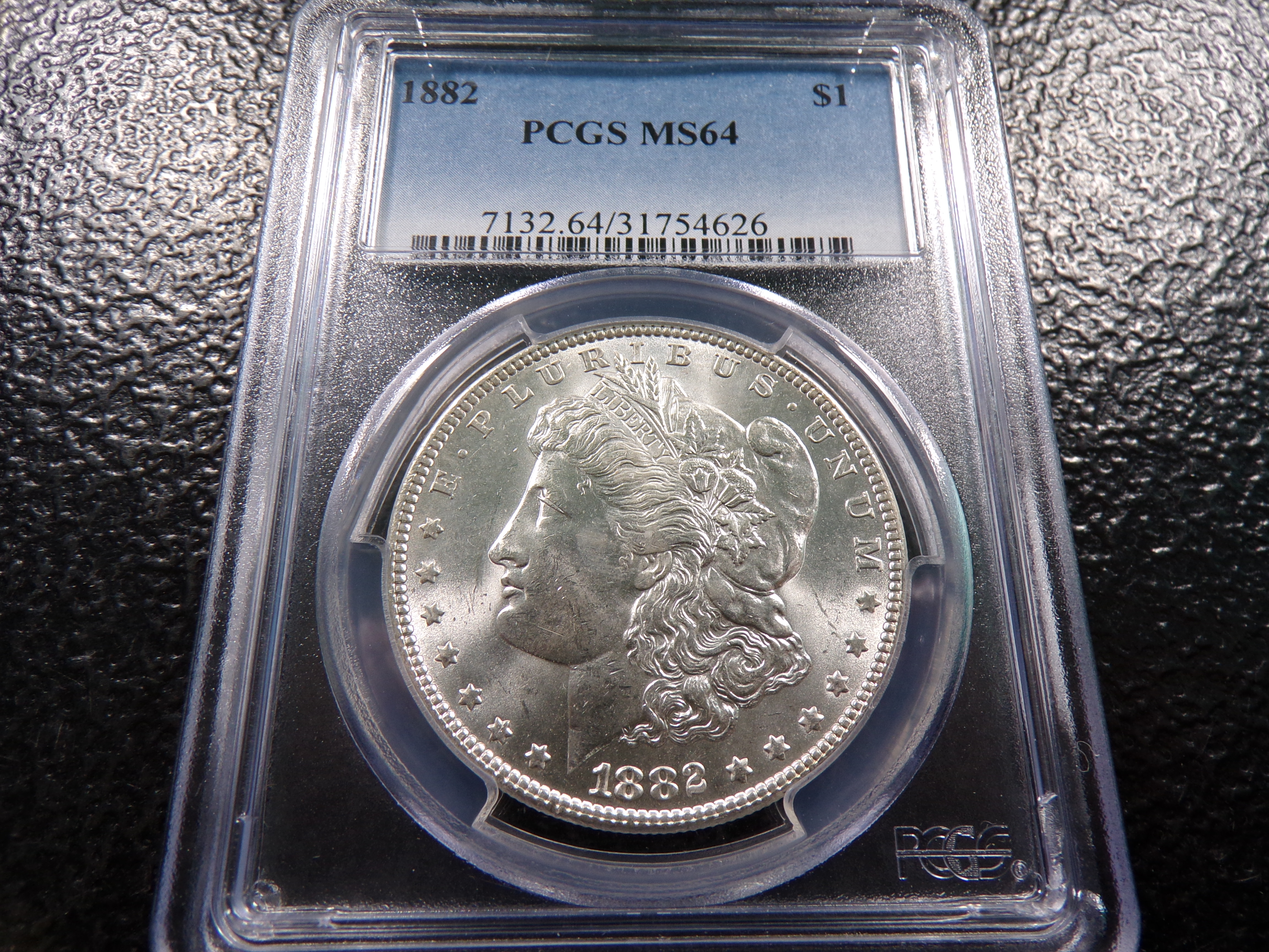 1882 PCGS MS64 MORGAN SILVER DOLLAR