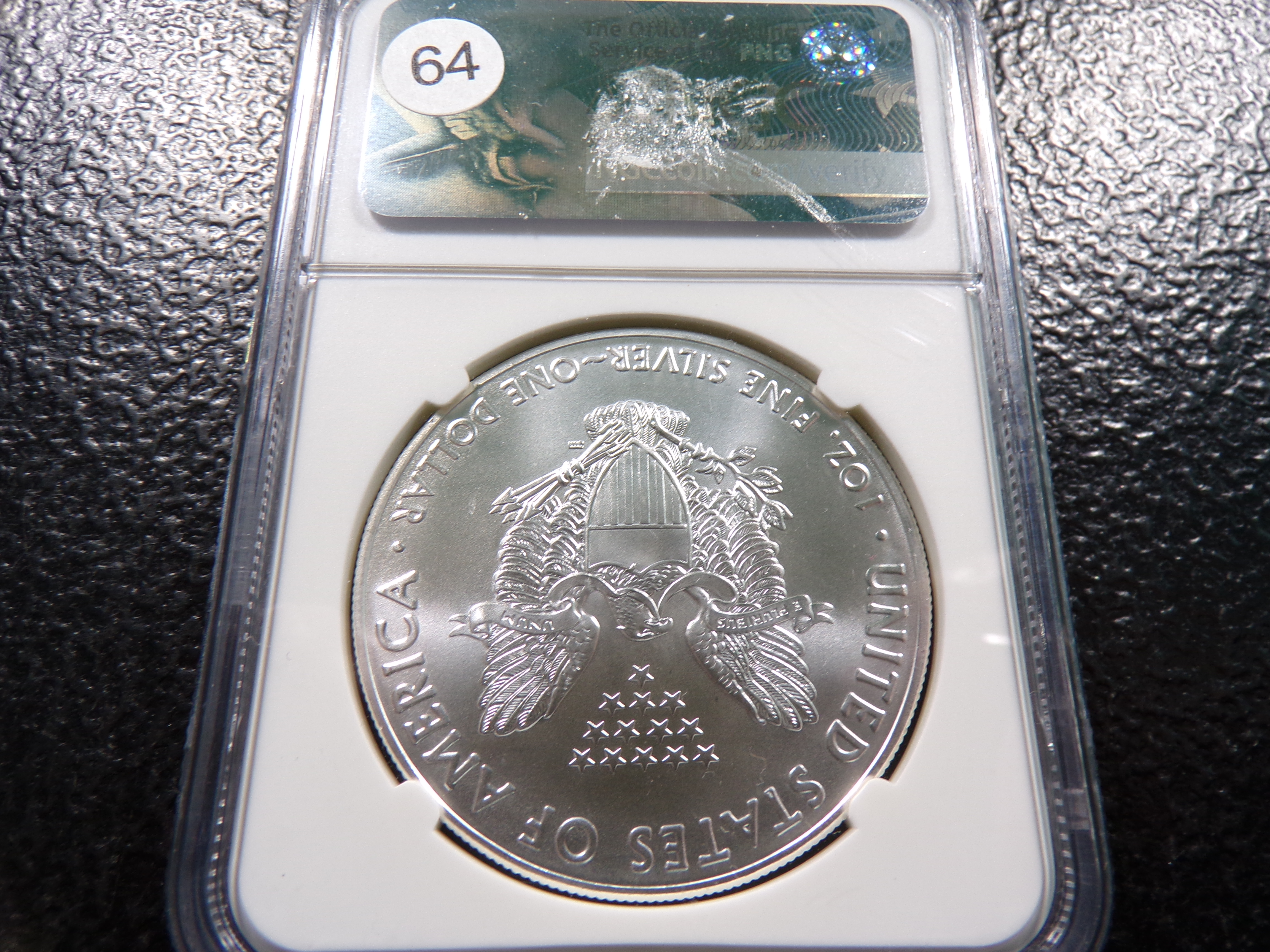 2017 NGC MS69 AMERICAN SILVER EAGLE DOLLAR