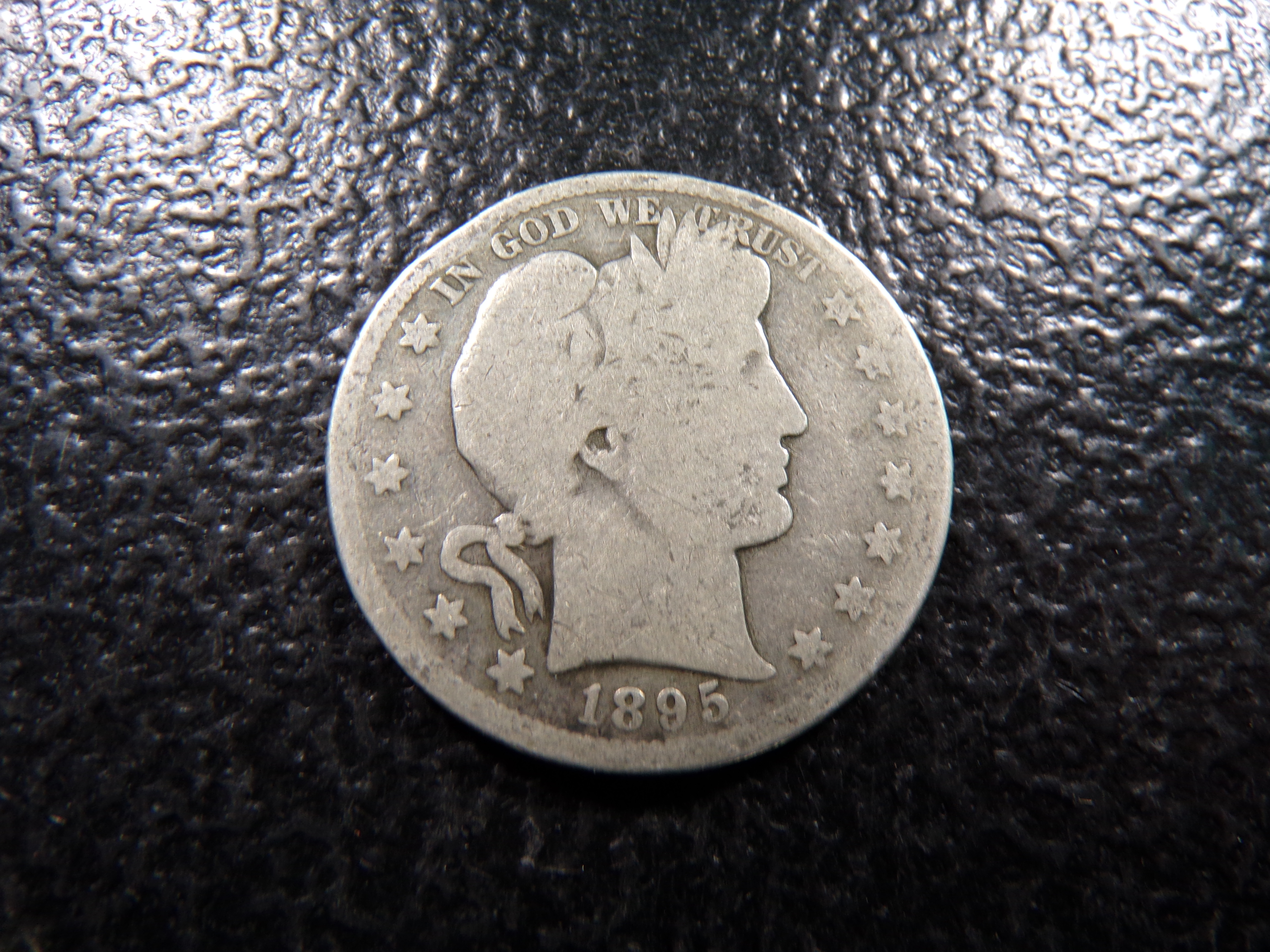 1895-S BARBER SILVER HALF DOLLAR