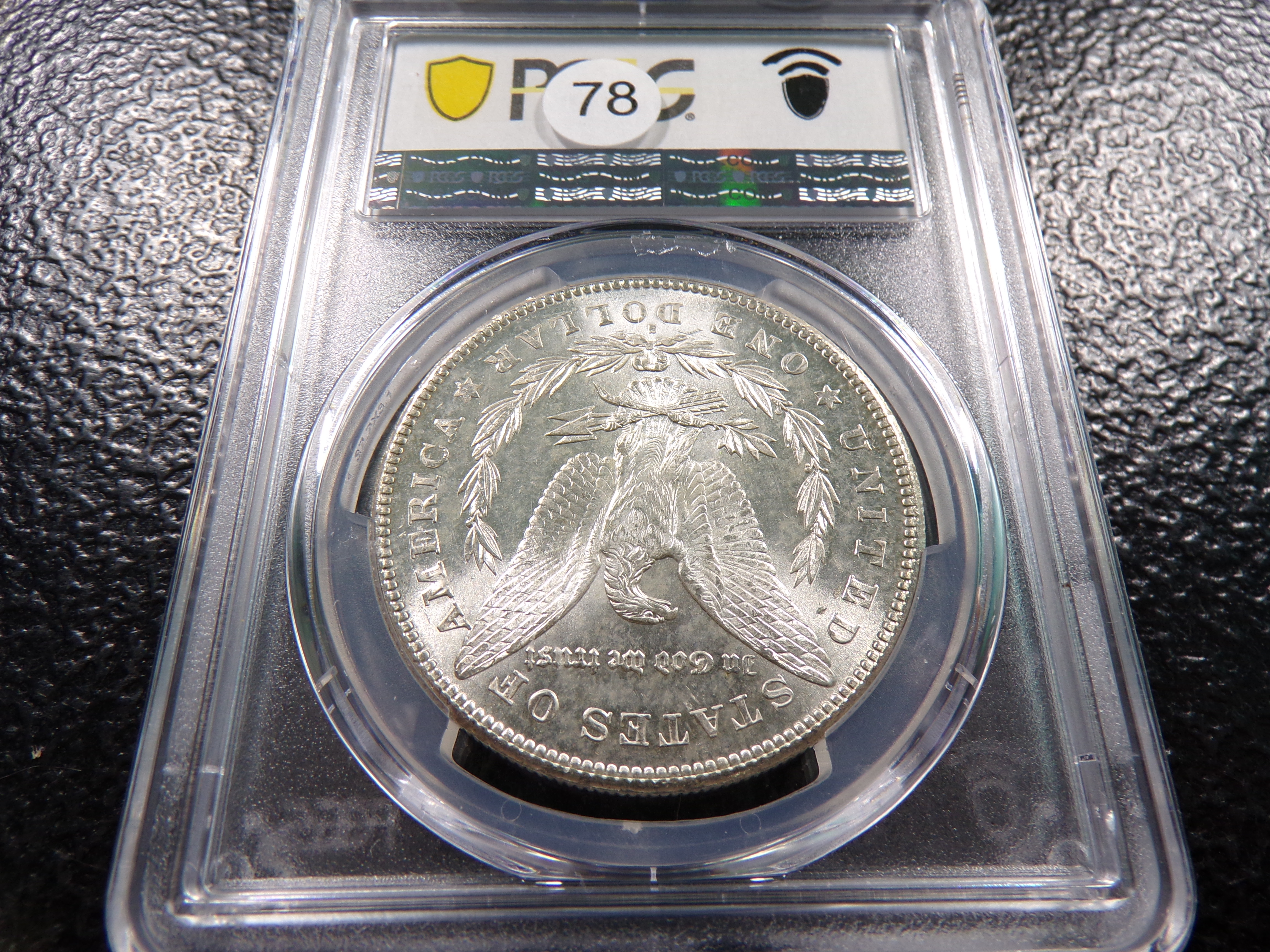 1878-S PCGS MS62 MORGAN SILVER DOLLAR