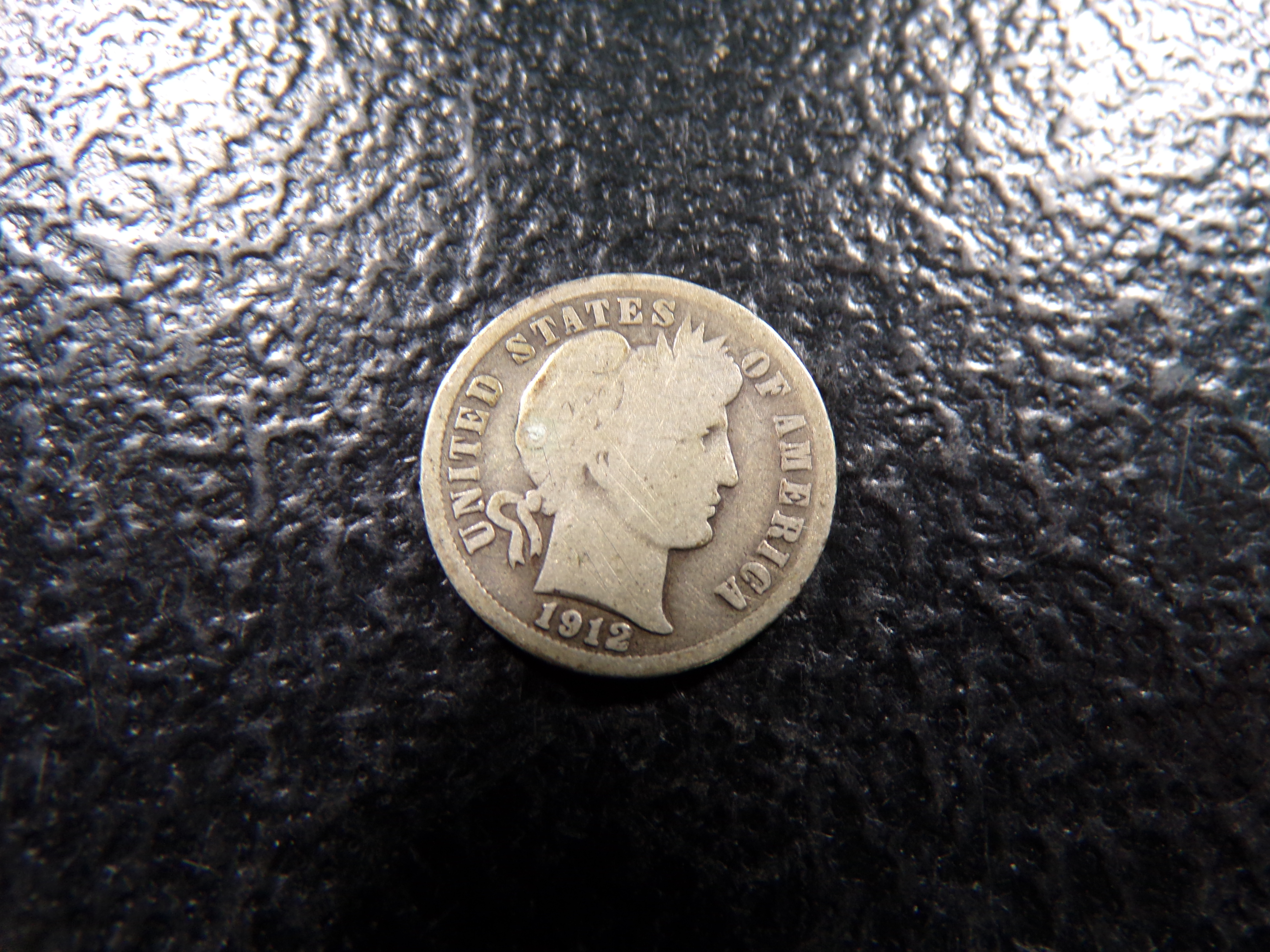 1912-D BARBER SILVER DIME