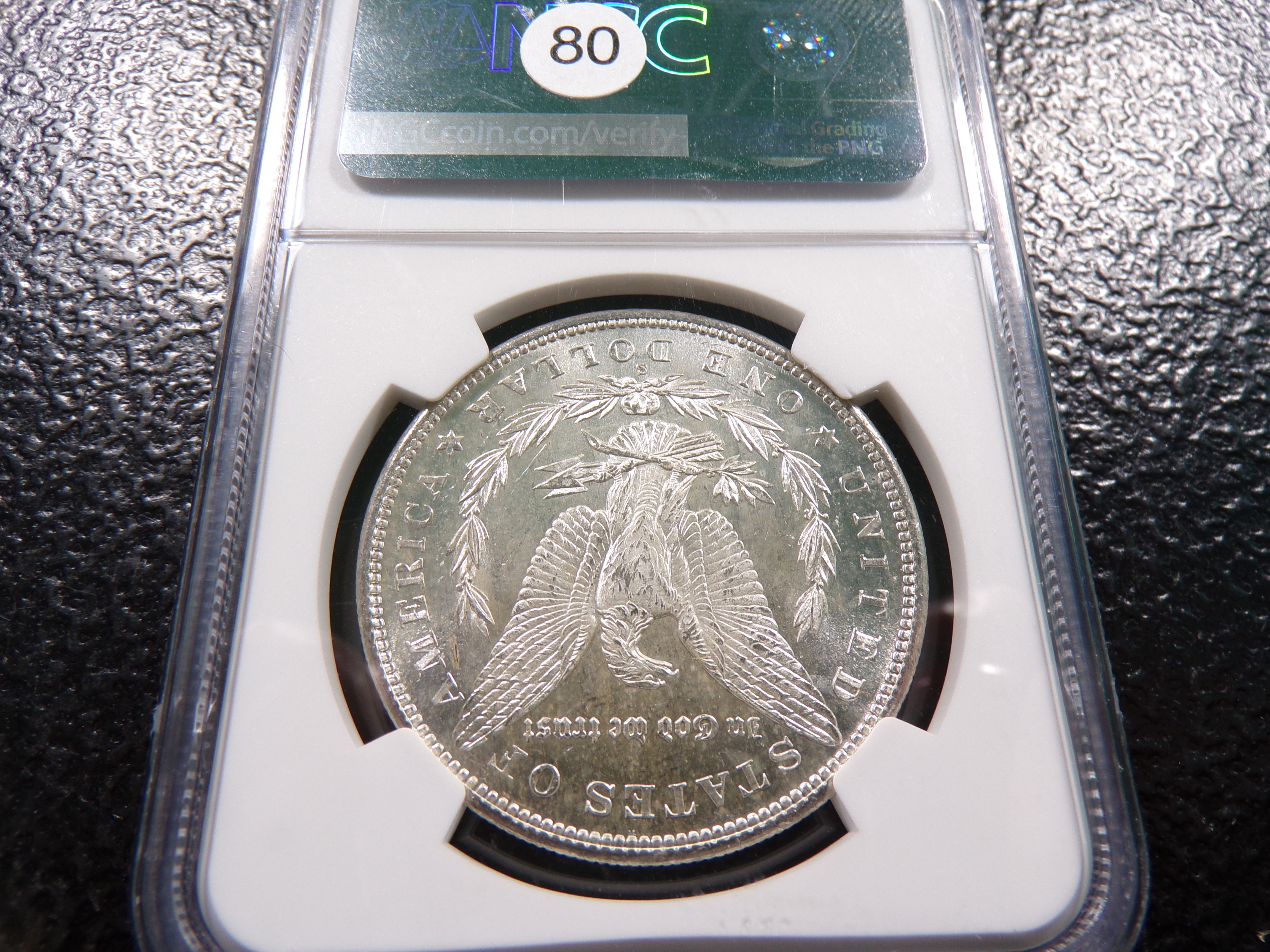 1879-S NGC MS63 MORGAN SILVER DOLLAR