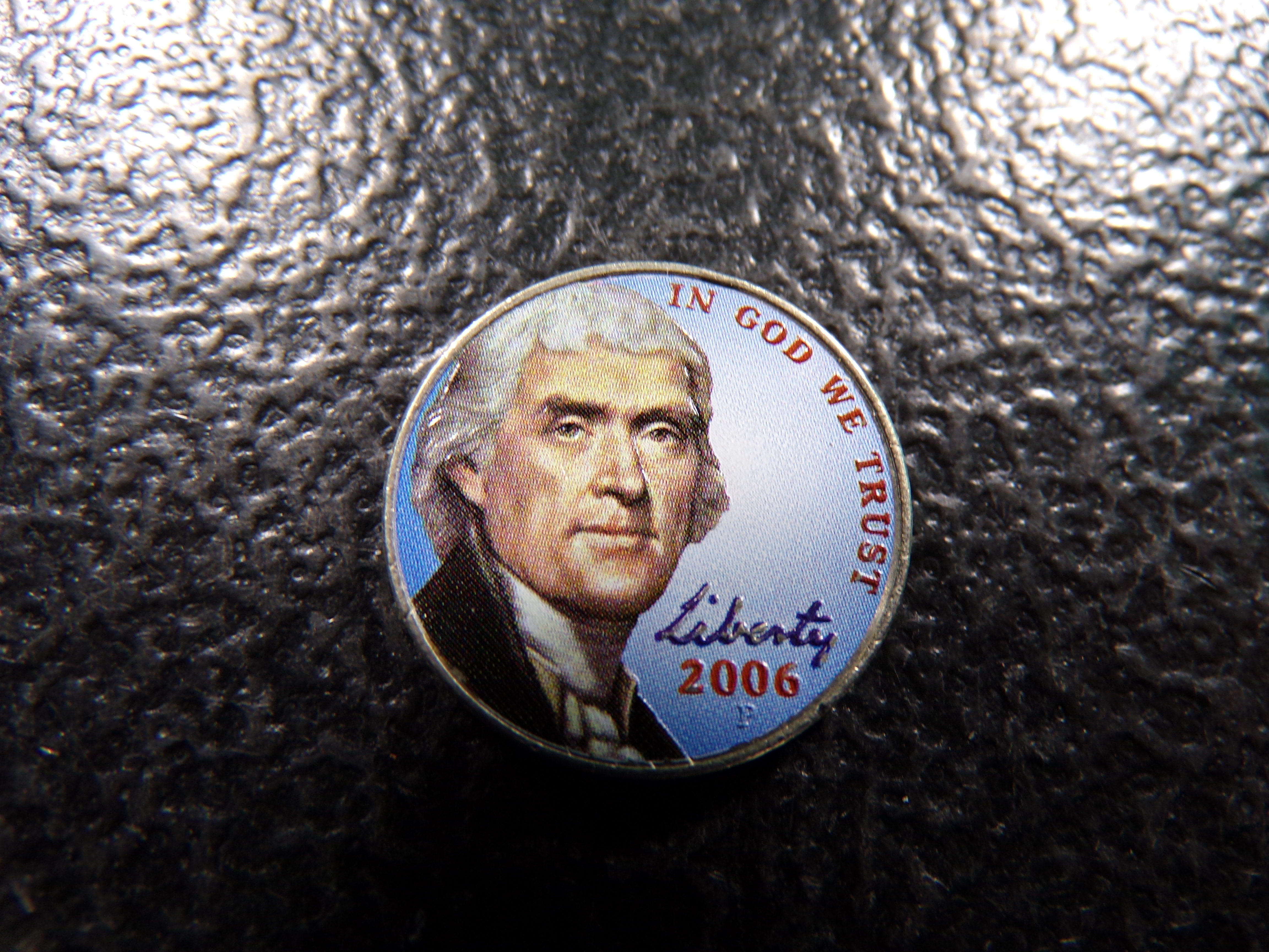 2006-P COLORIZED JEFFERSON NICKEL