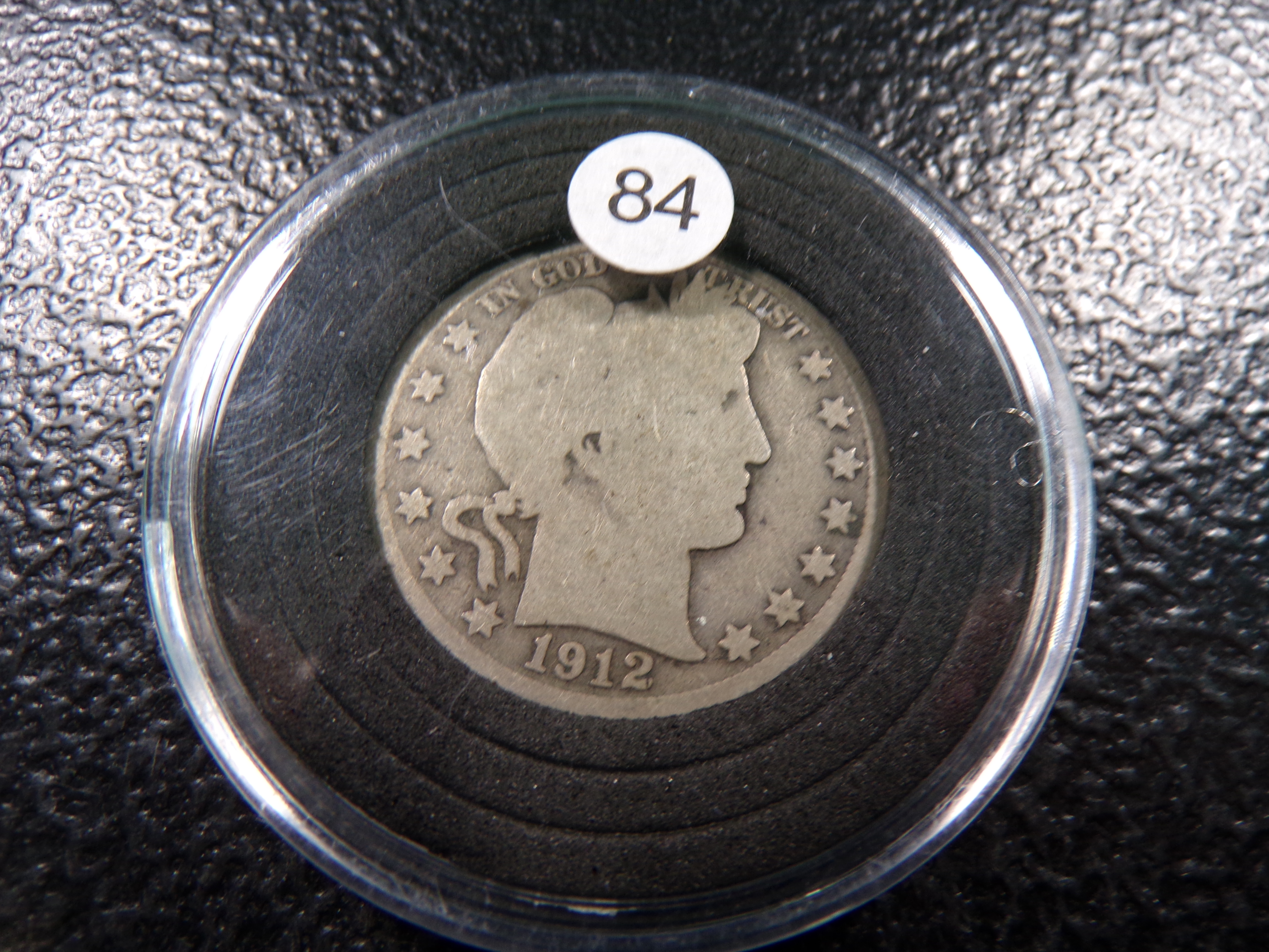 1912-D BARBER SILVER HALF DOLLAR