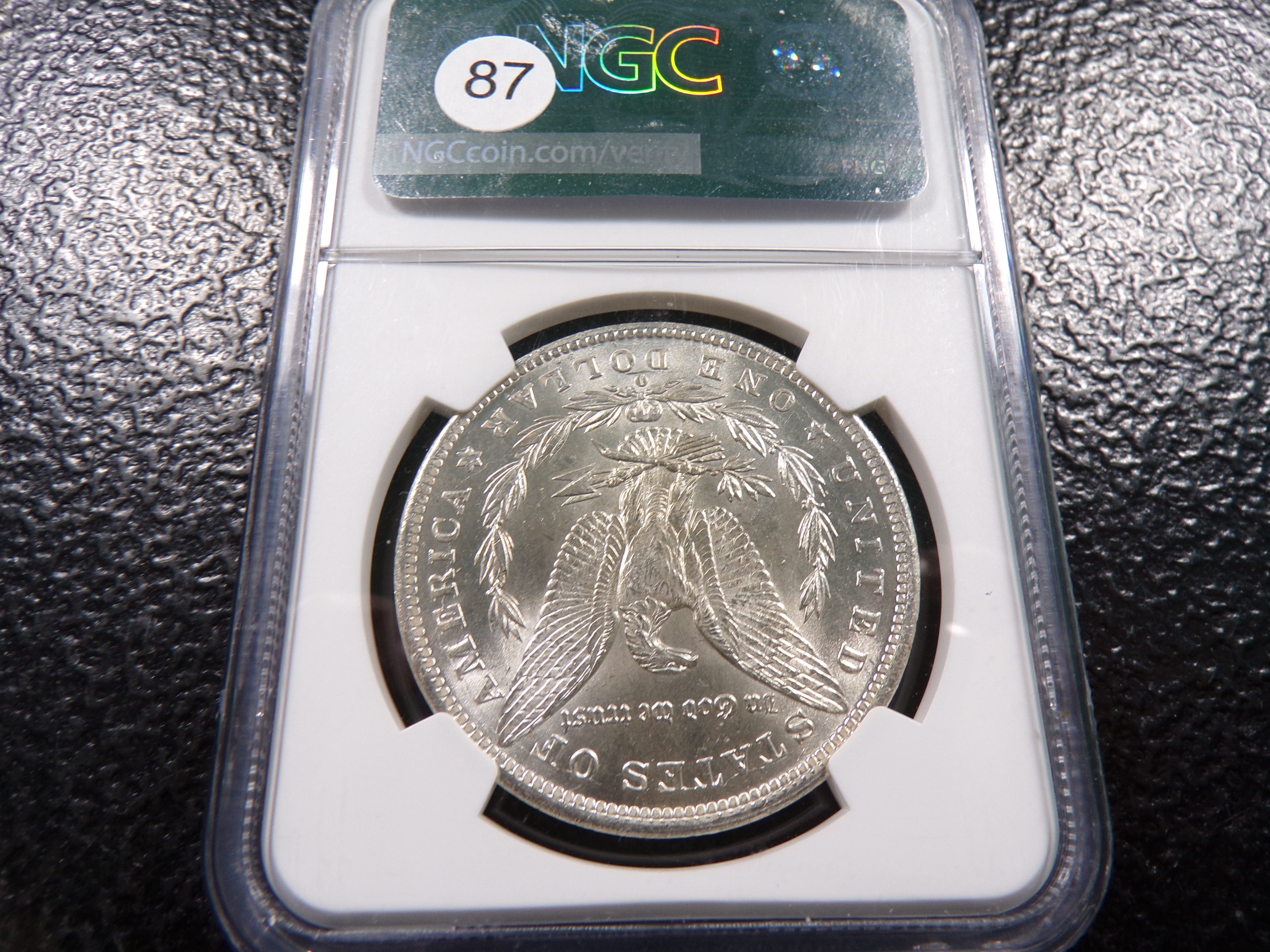 1884-O NGC MS63 MORGAN SILVER DOLLAR
