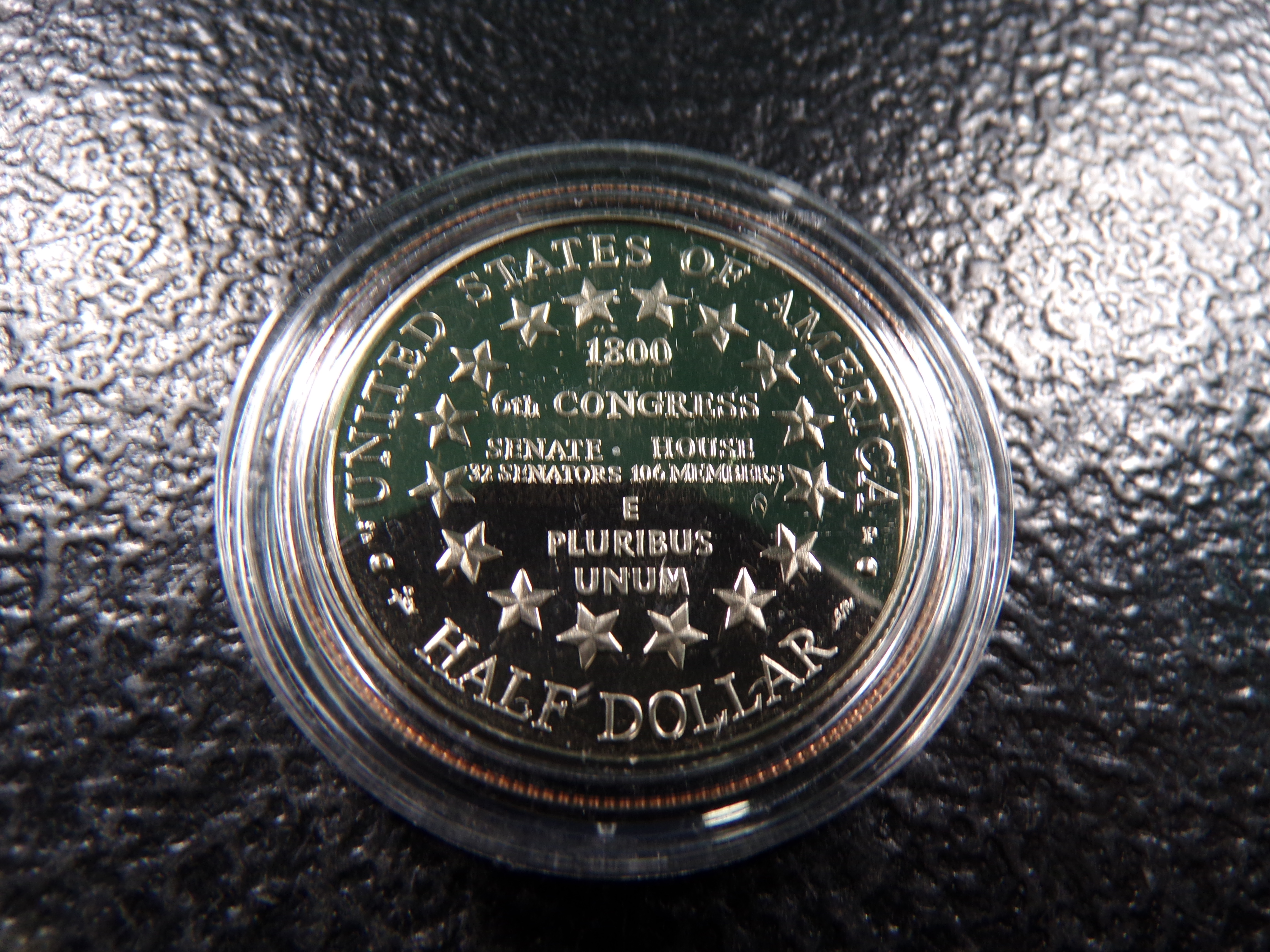 2001-P U.S. CAPITAL 6TH CONGRESS HALF DOLLAR