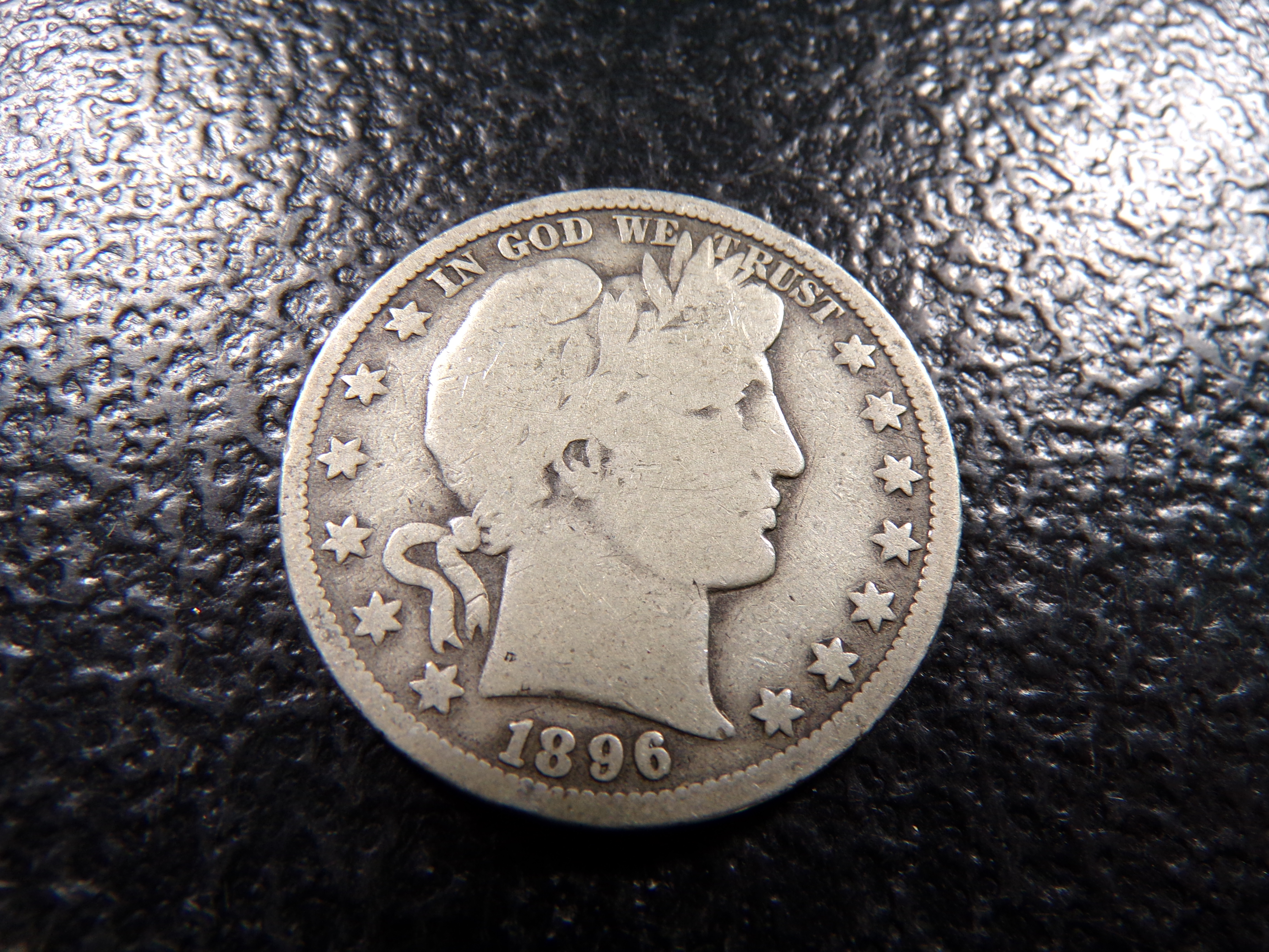 1896-O BARBER SILVER HALF DOLLAR