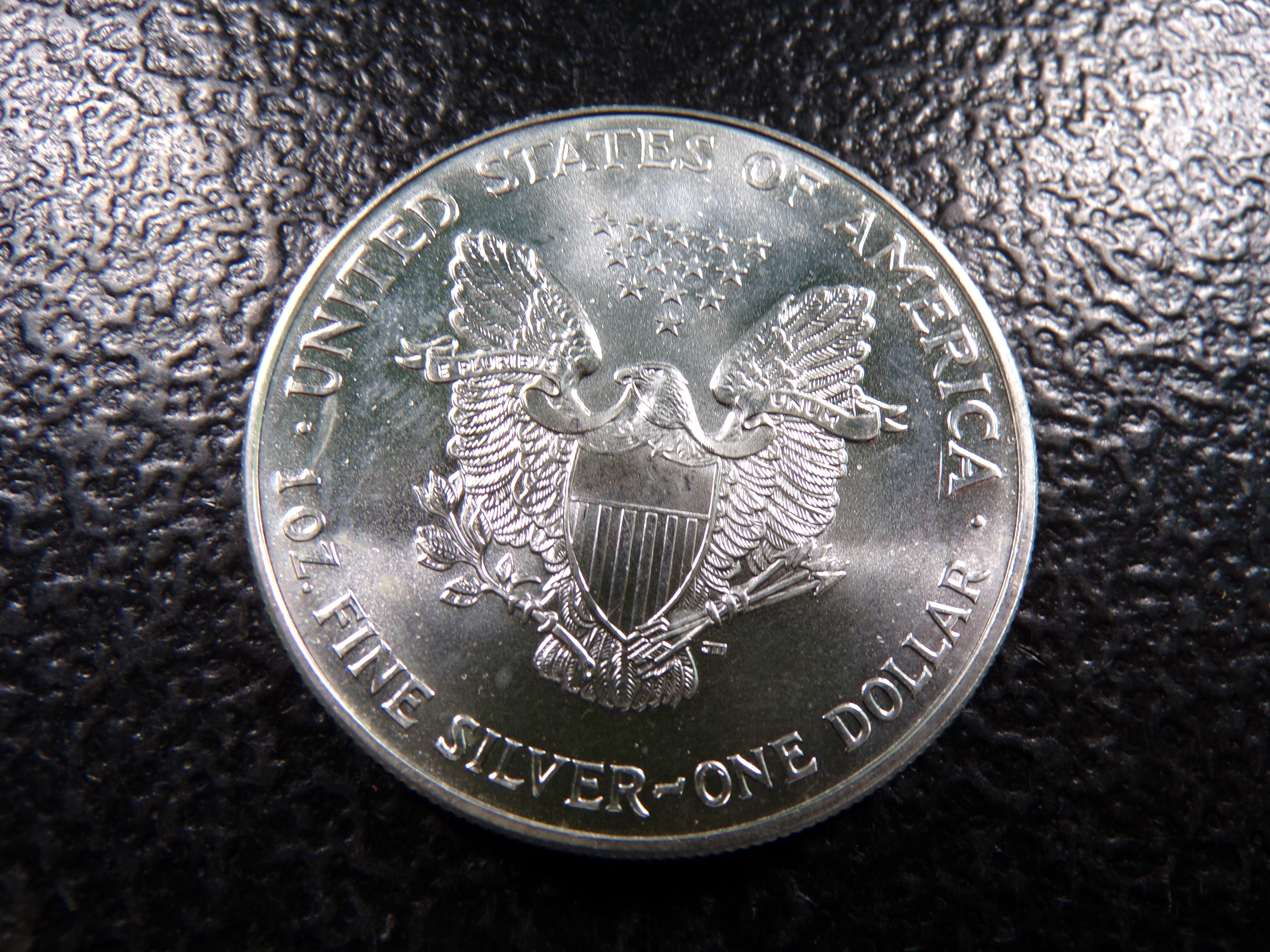 2000 COLOR ENHANCED AMERICAN SILVER EAGLE DOLLAR