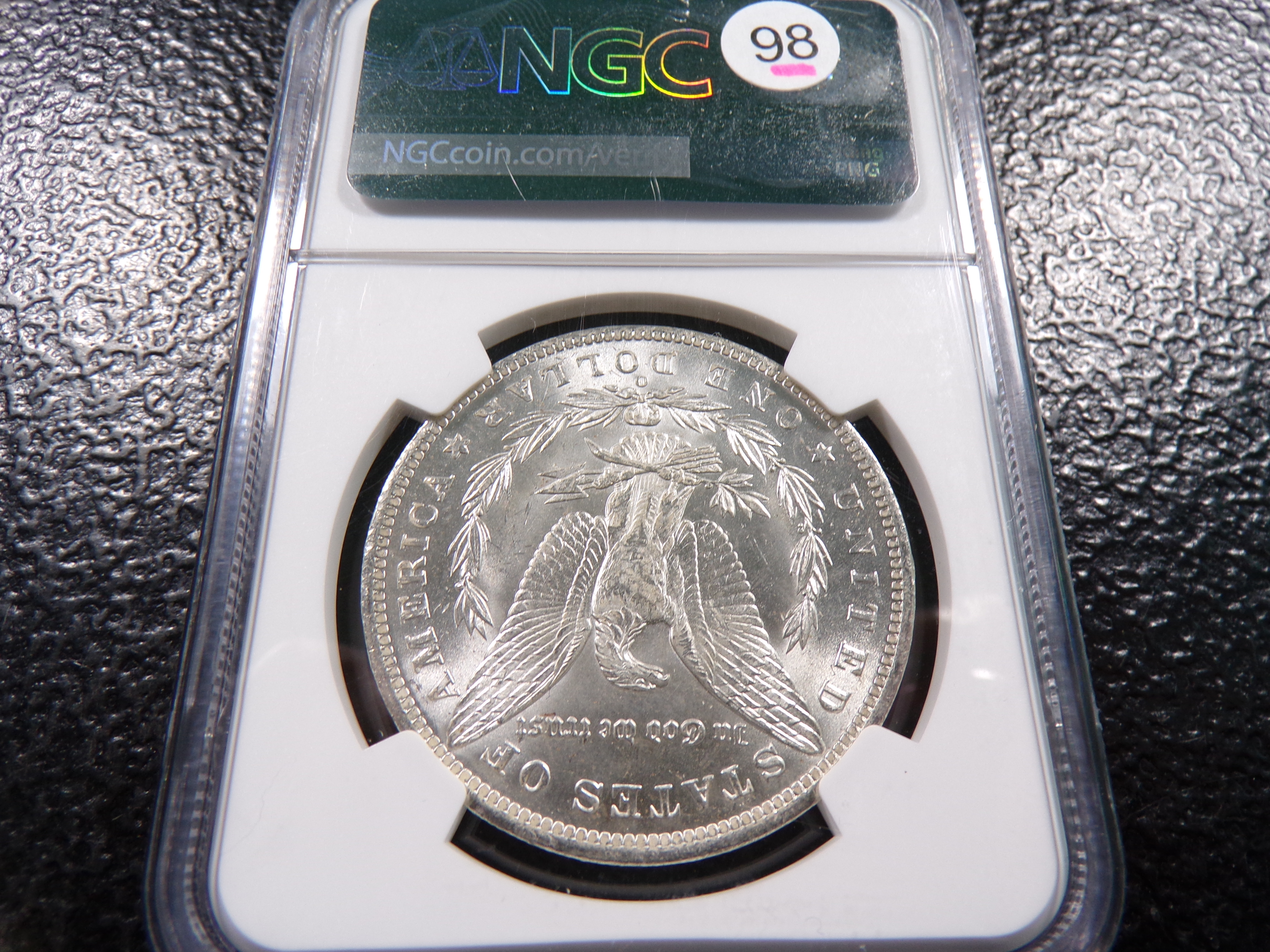 1885-O NGC MS63 MORGAN SILVER DOLLAR