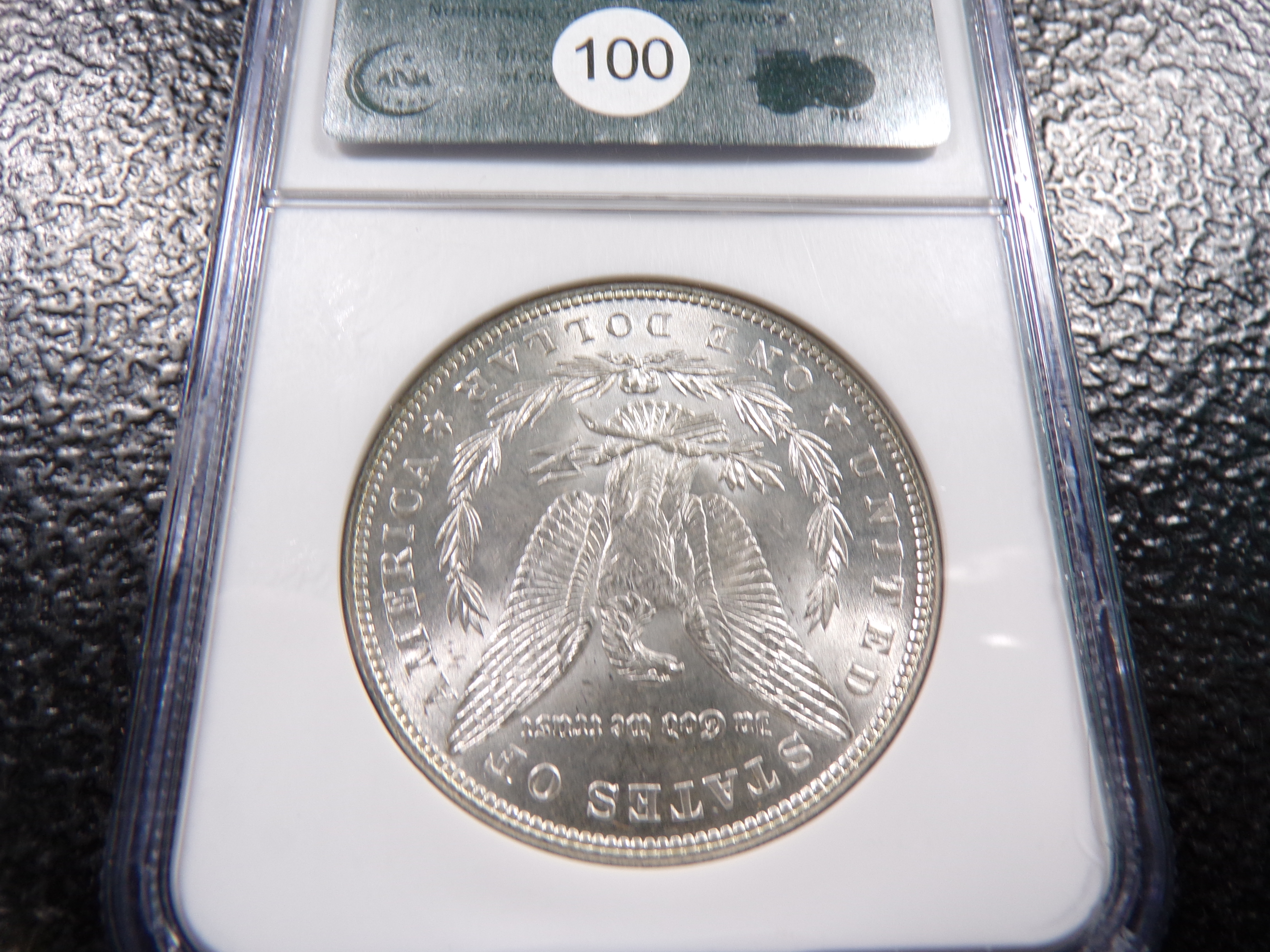 1885 NGC MS63 MORGAN SILVER DOLLAR