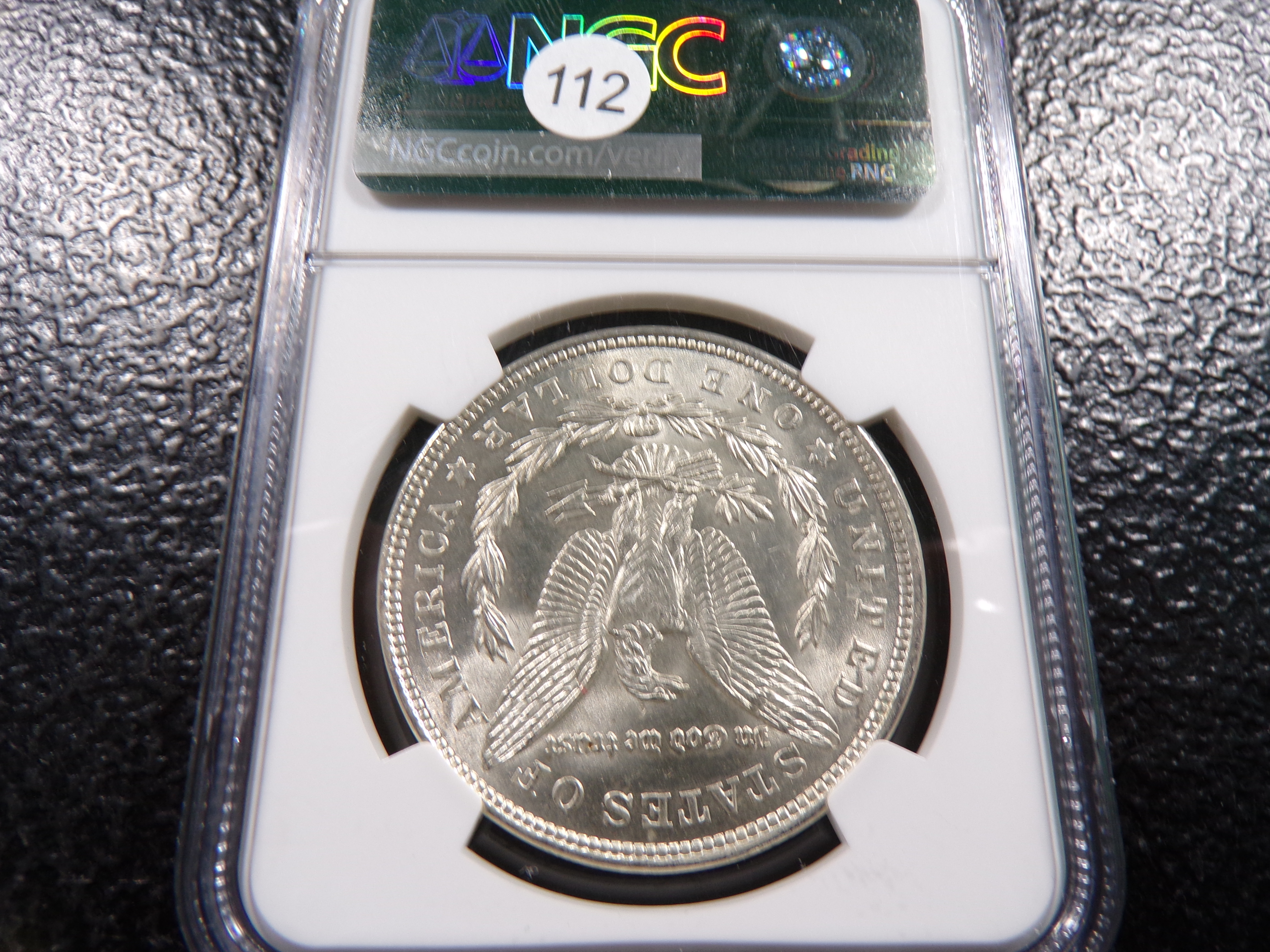 1921 NGC MS62 MORGAN SILVER DOLLAR