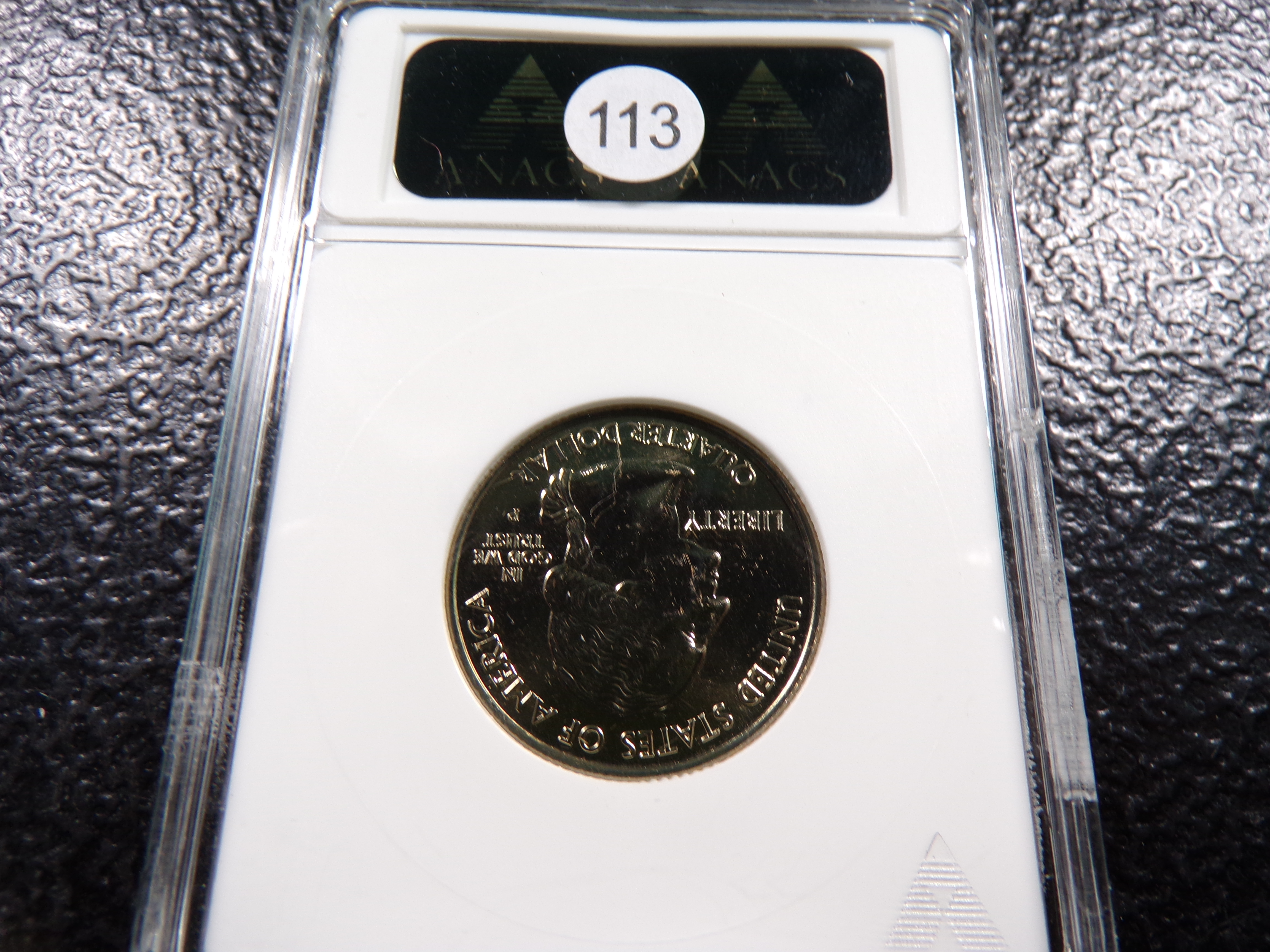 2000-P ANACS MS64 DMPL NEW HAMPSHIRE QUARTER