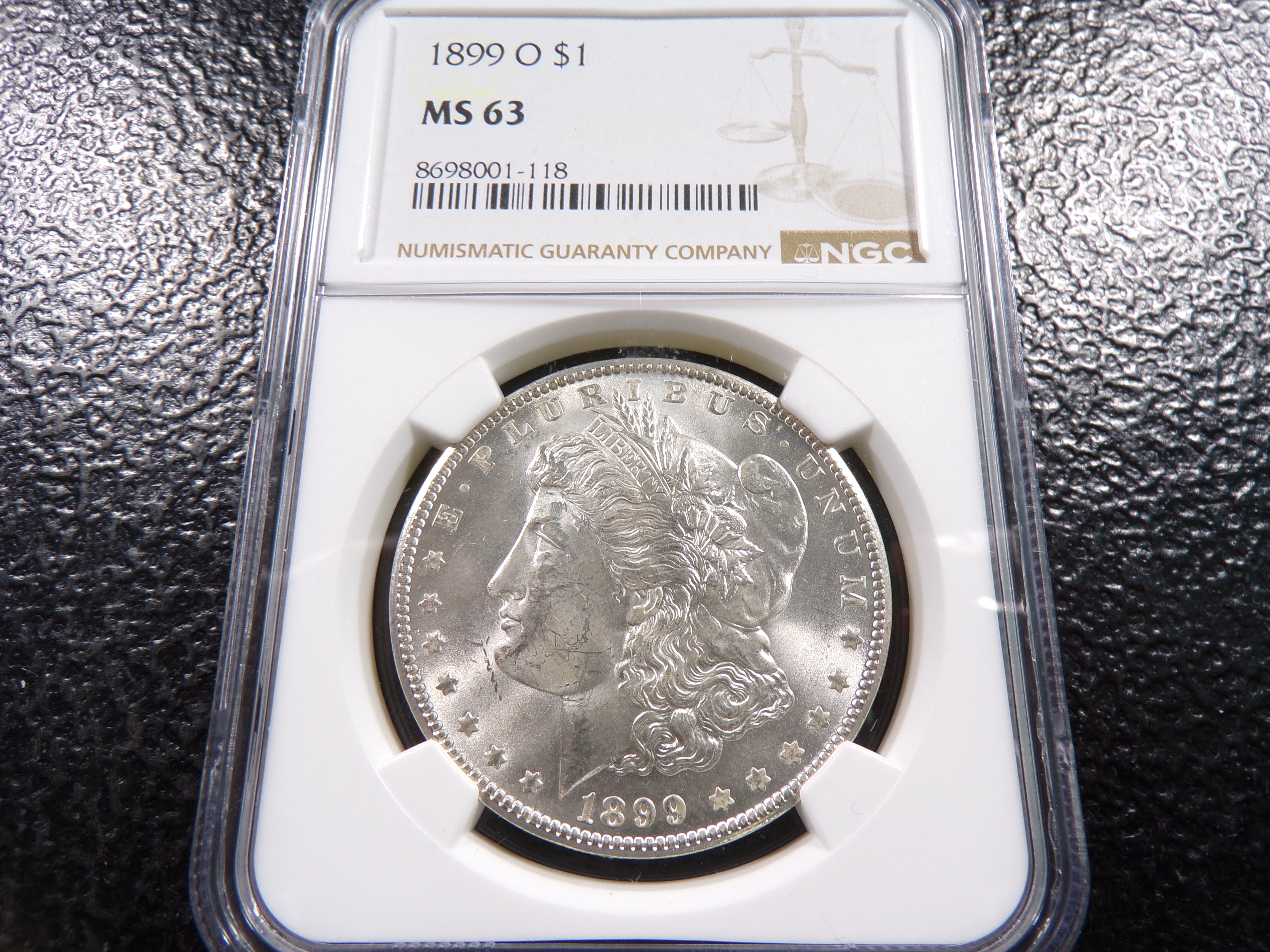 1899-O NGC MS63 MORGAN SILVER DOLLAR