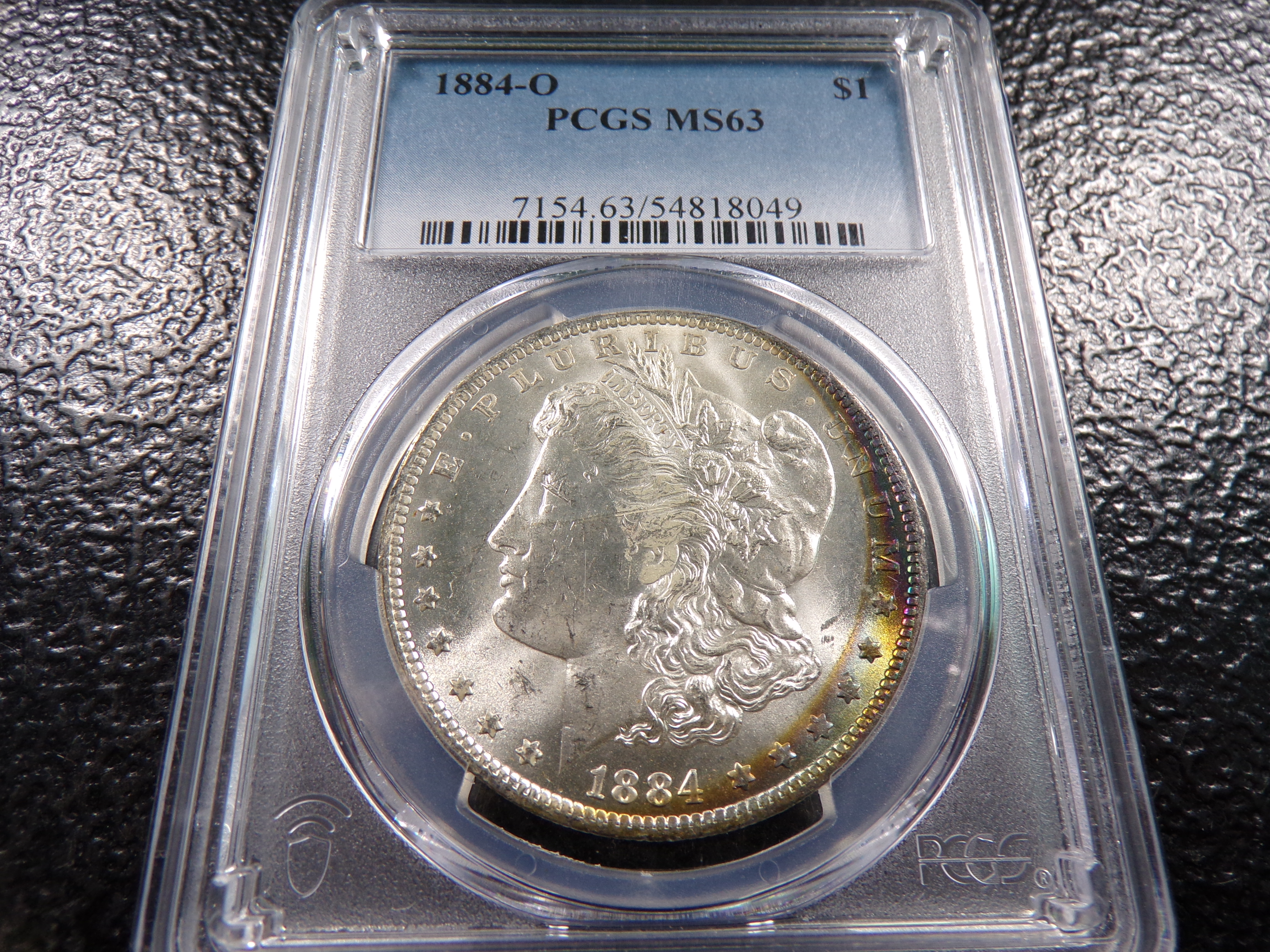 1884-O PCGS MS63 MORGAN SILVER DOLLAR