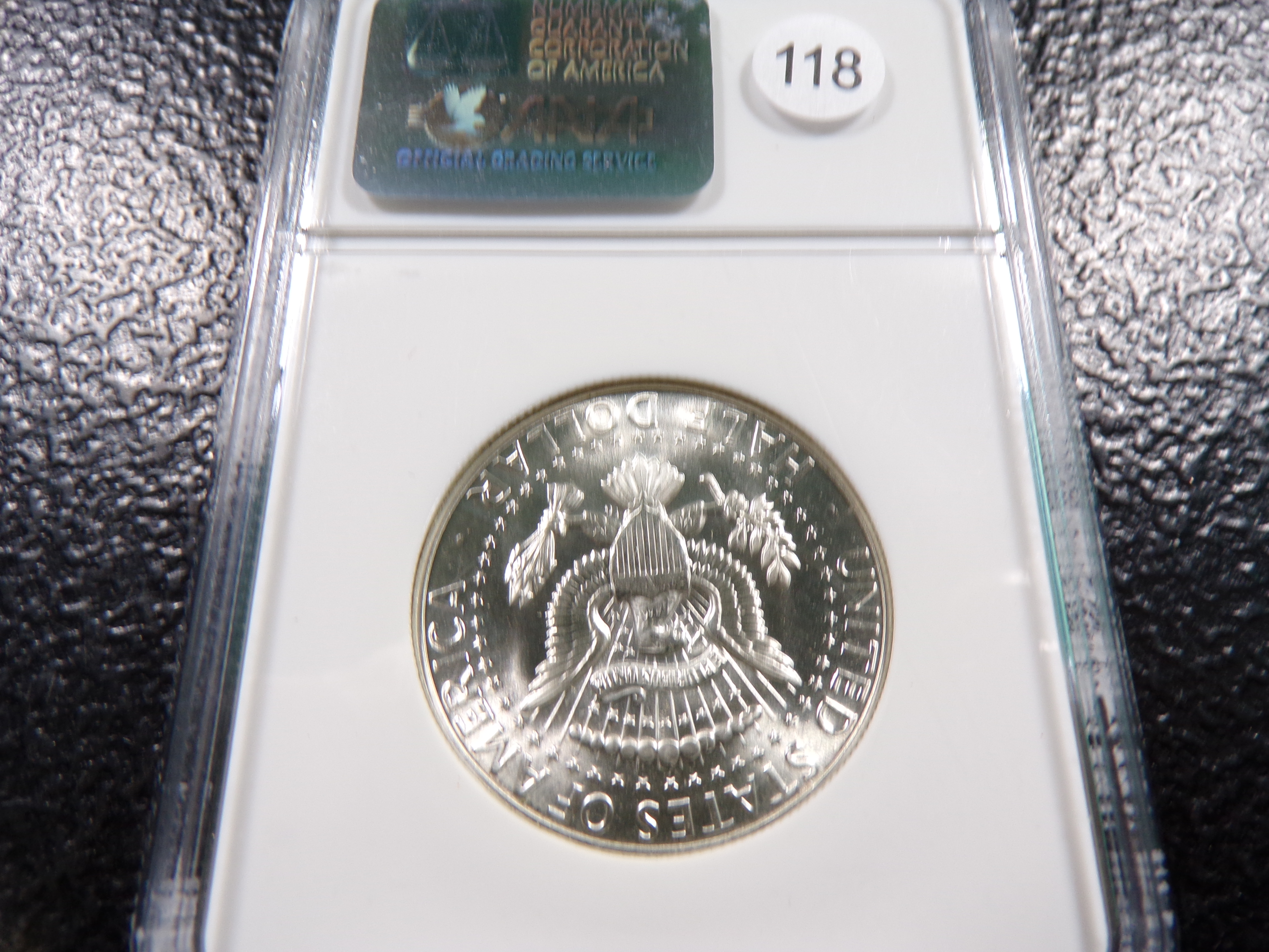1965 SMS NGC MS67 KENNEDY SILVER HALF DOLLAR