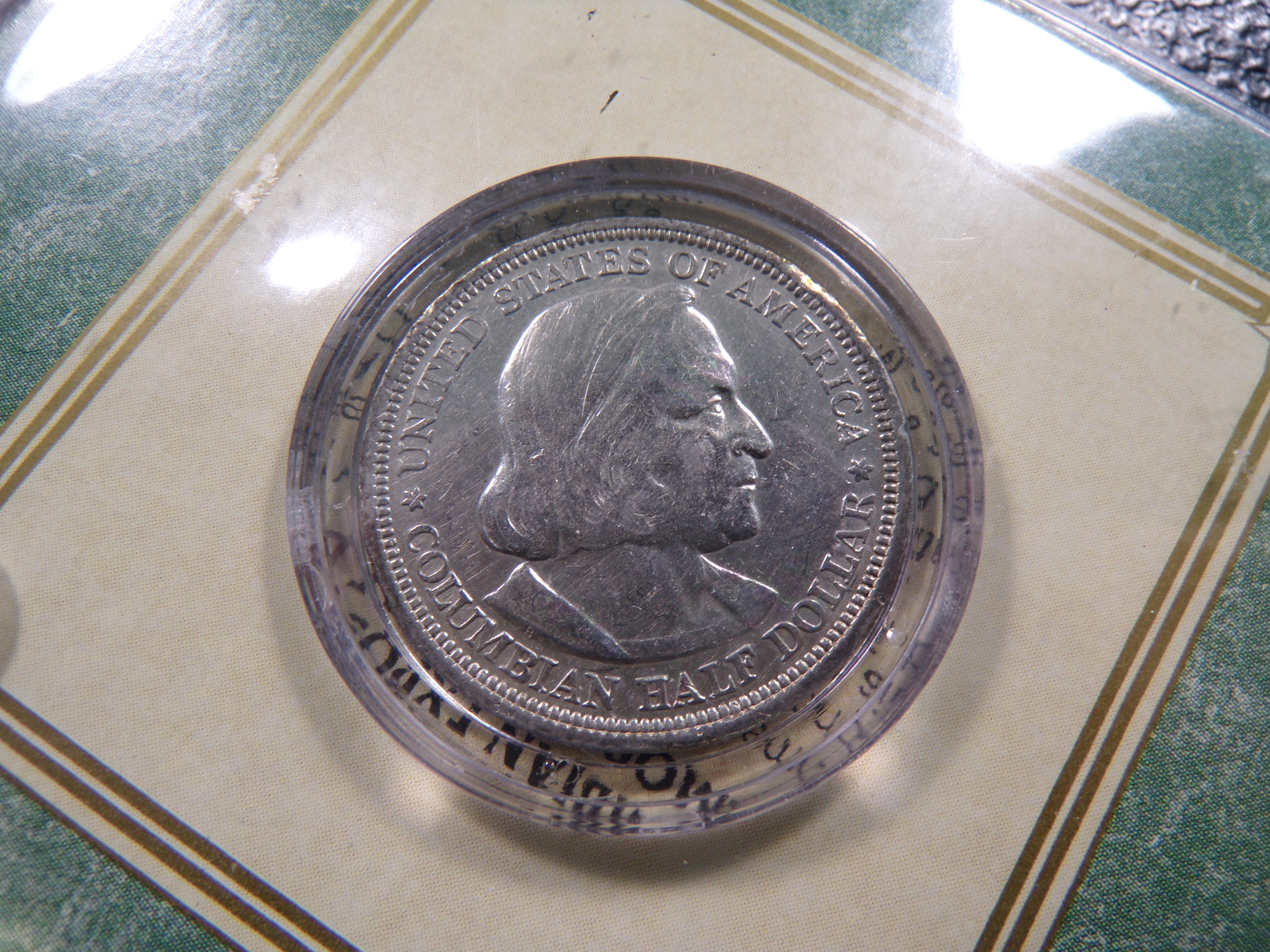 1893 COLUMBIAN EXPOSITION SILVER HALF DOLLAR