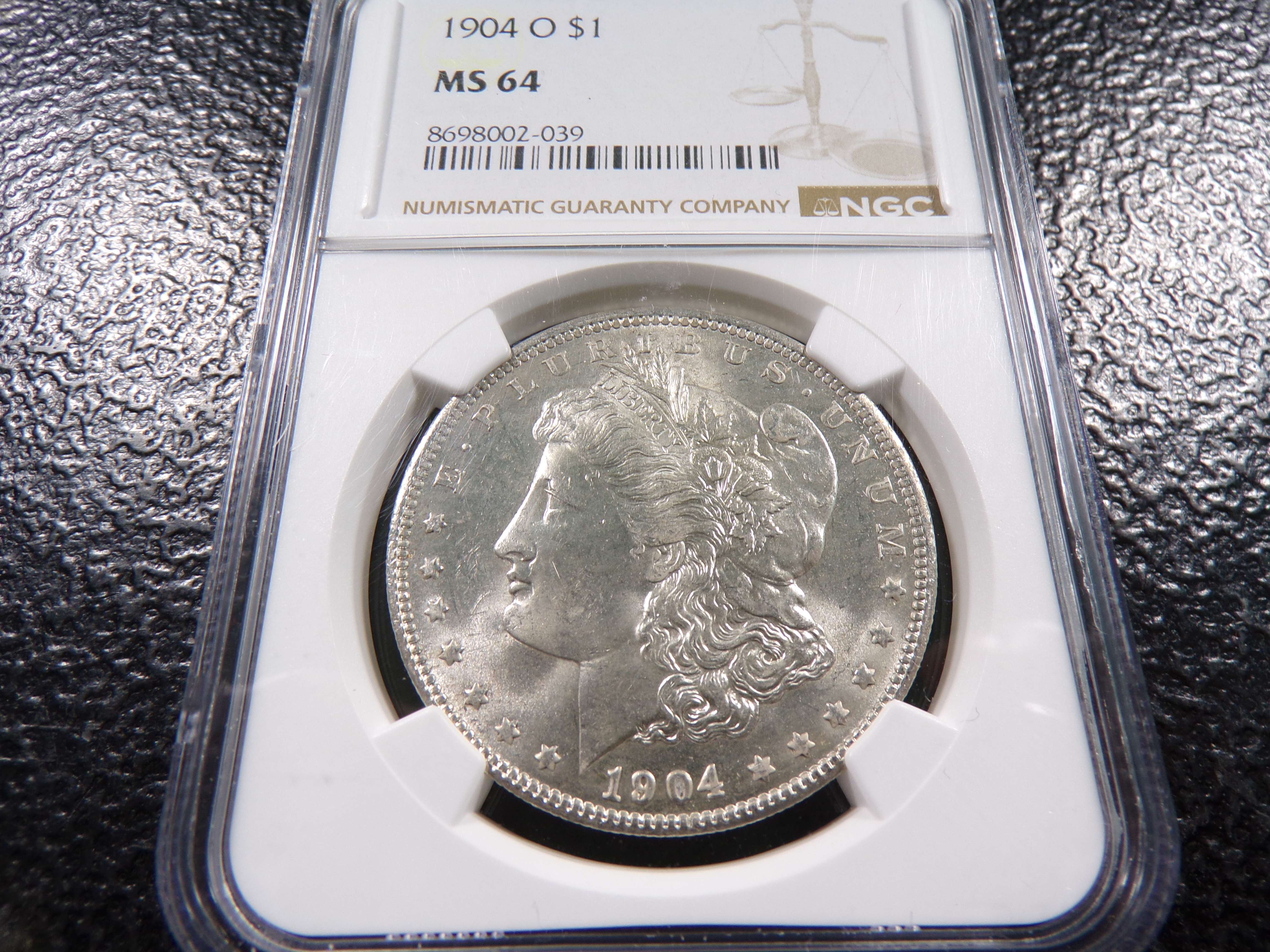 1904-O NGC MS64 MORGAN SILVER DOLLAR